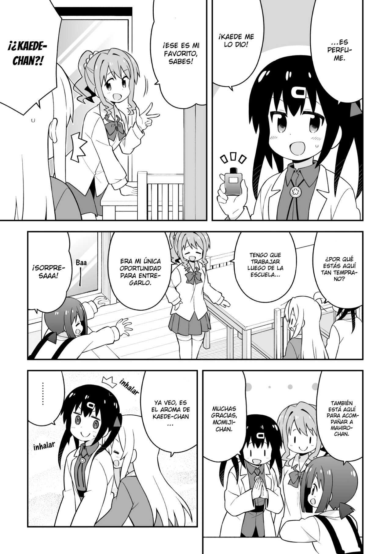 Onii-chan wa Oshimai Capitulo 43: Mahiro y la Fragancia página 4
