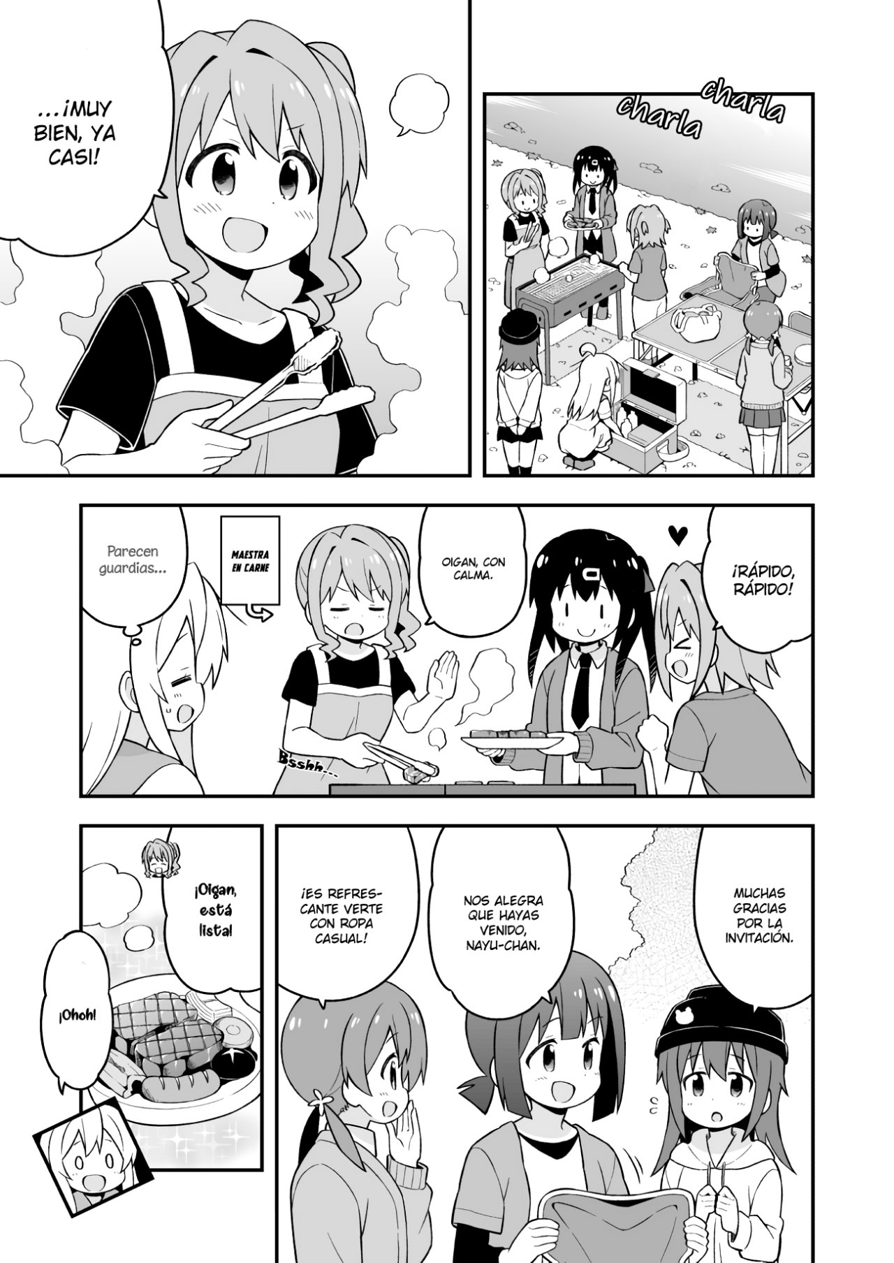 Onii-chan wa Oshimai Capitulo 44: Mahiro y la Barbacoa Secreta página 5