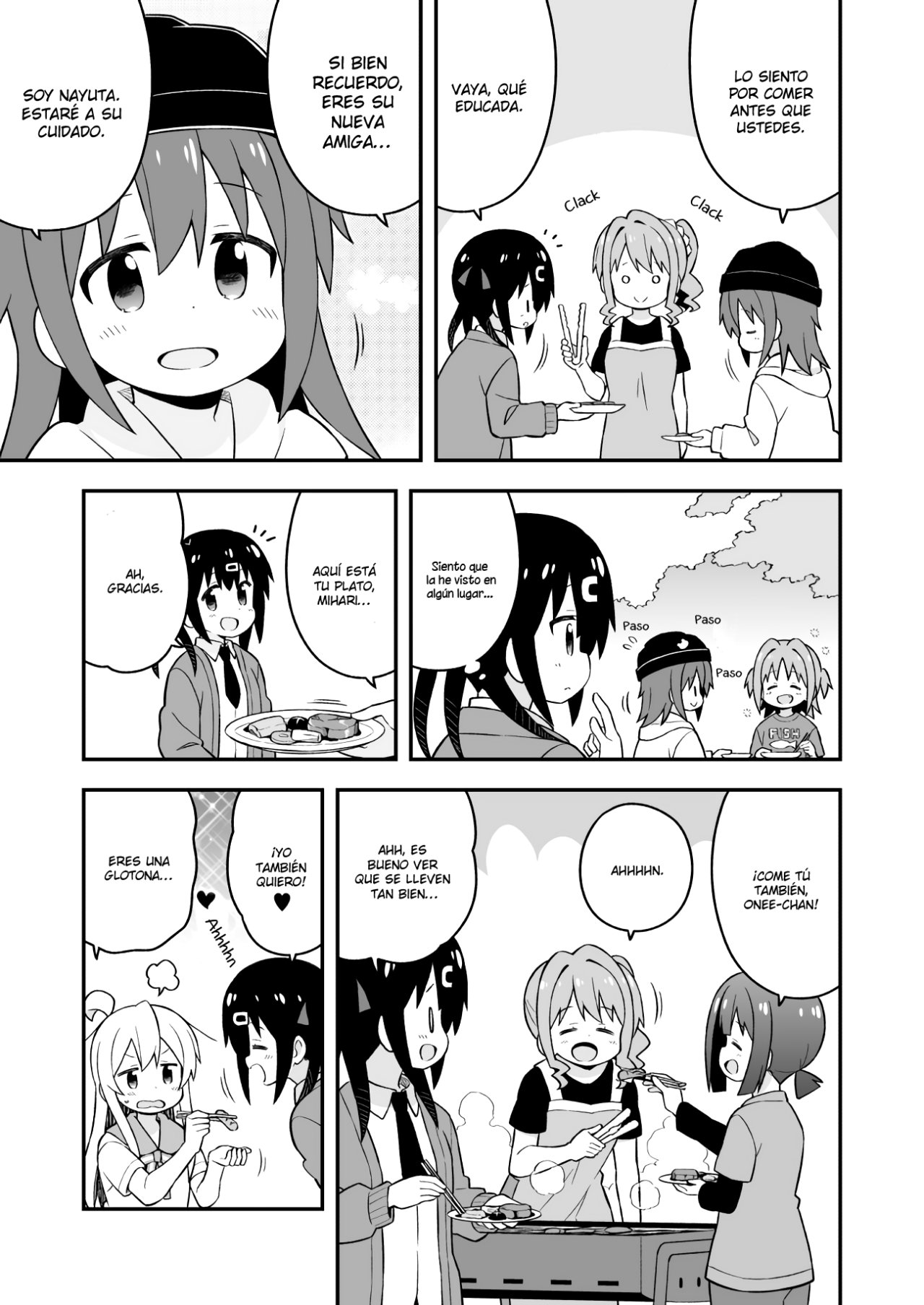 Onii-chan wa Oshimai Capitulo 44: Mahiro y la Barbacoa Secreta página 7