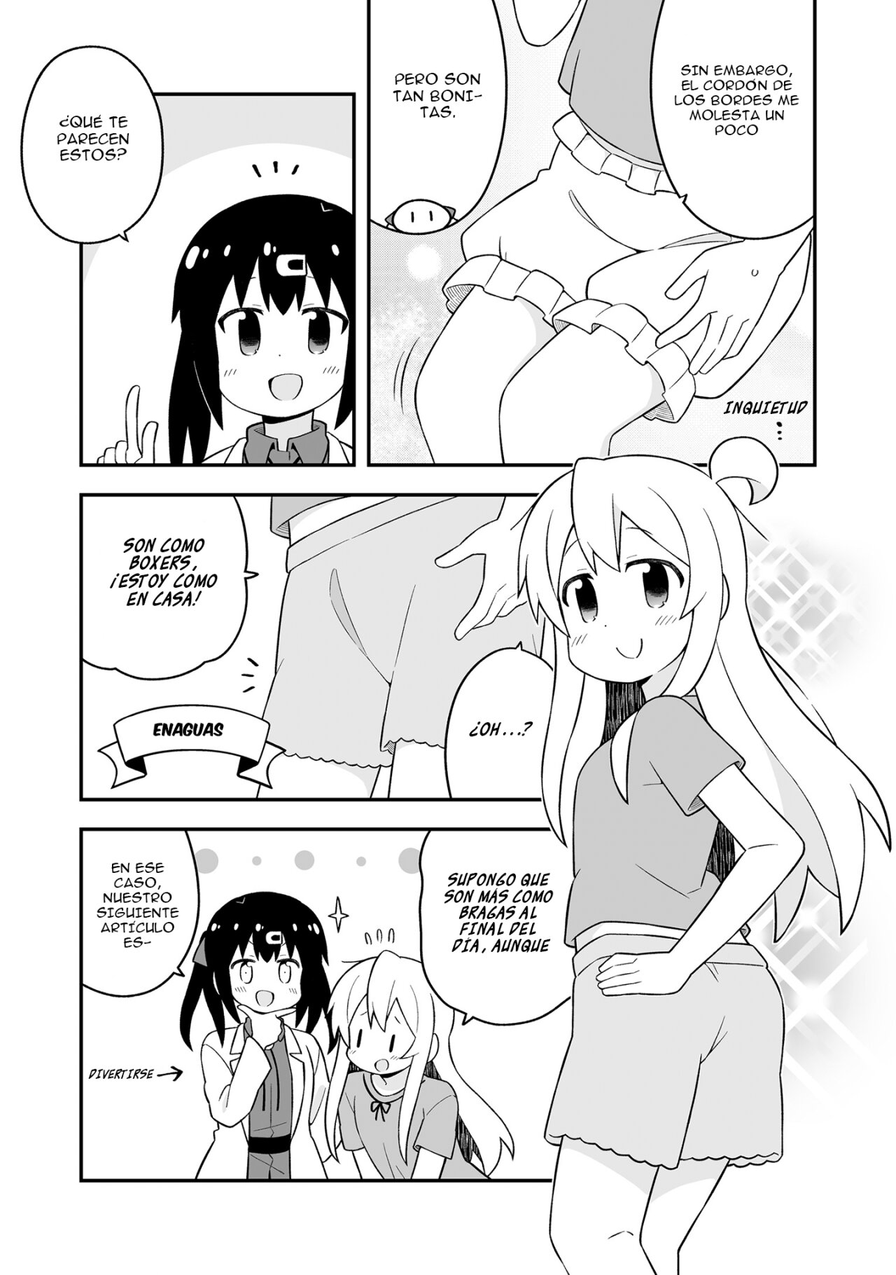 Onii-chan wa Oshimai Capitulo 45.7: Mahiro y las prendas interiores visibles página 3