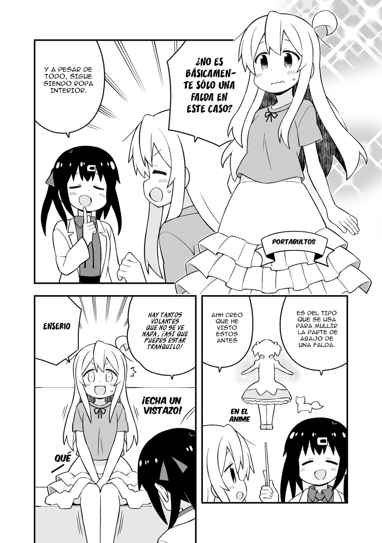 Onii-chan wa Oshimai Capitulo 45.7: Mahiro y las prendas interiores visibles página 4