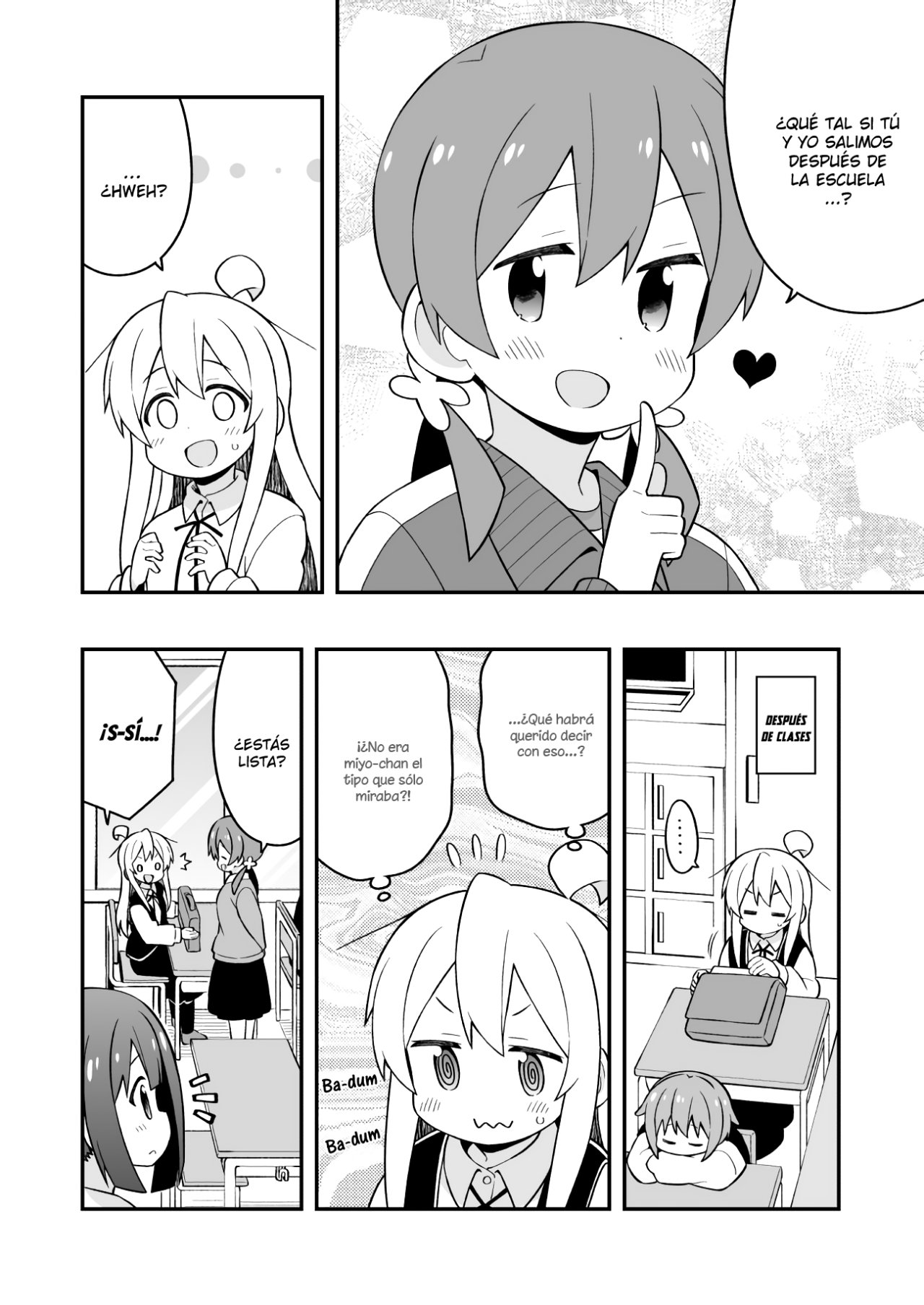 Onii-chan wa Oshimai Capitulo 45 página 9