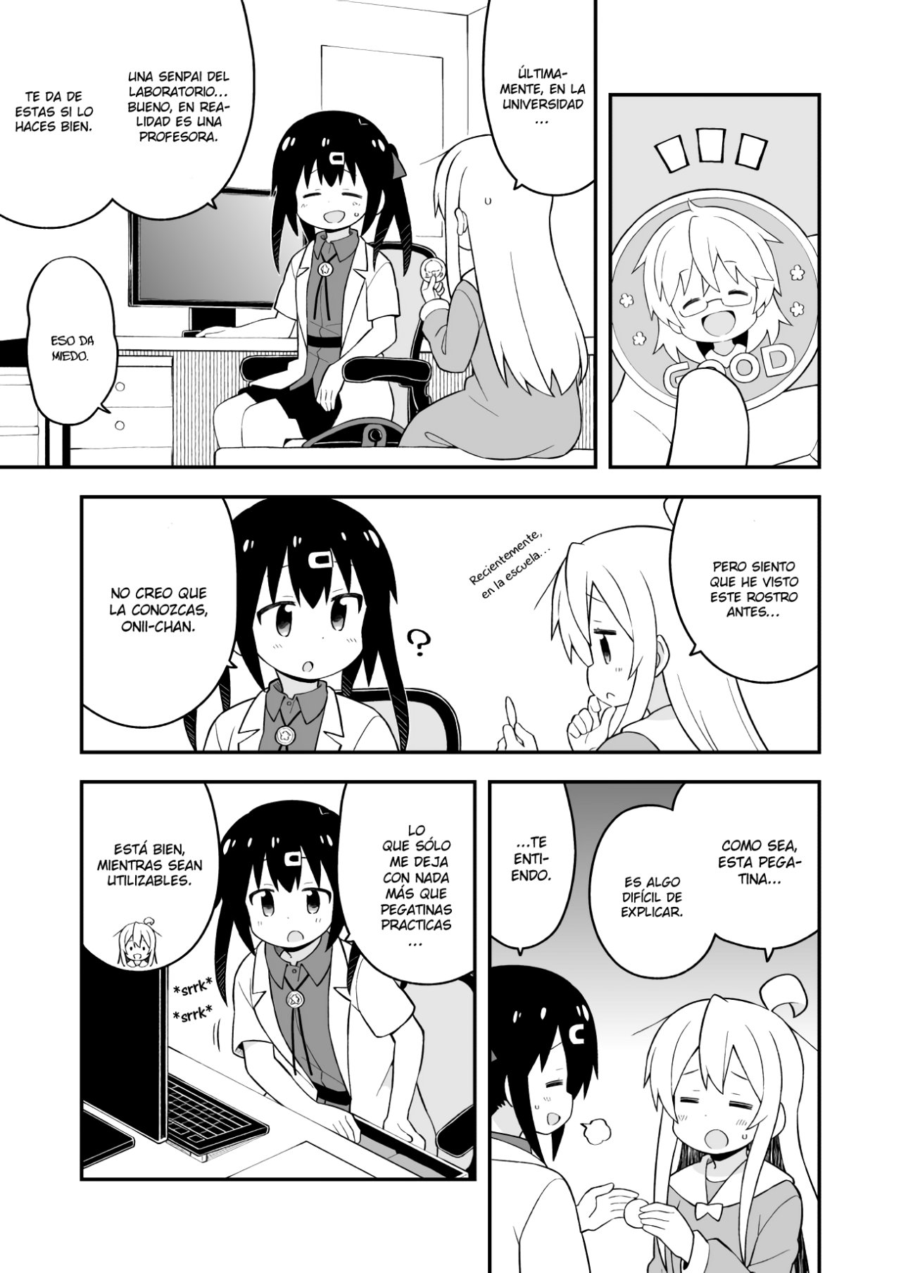 Onii-chan wa Oshimai Capitulo 46: Mahiro y la Coleccion de Pegatinas página 10