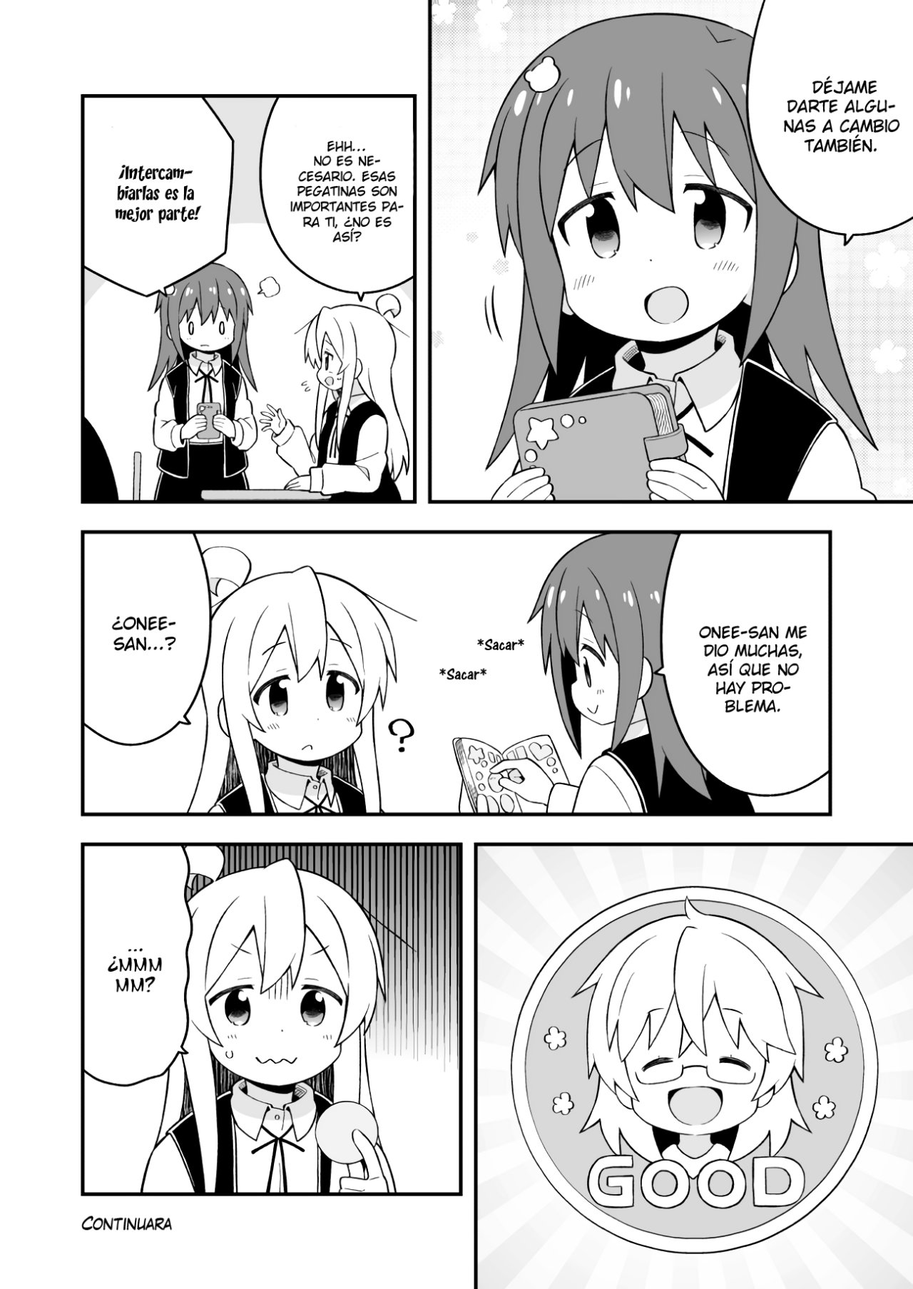 Onii-chan wa Oshimai Capitulo 46: Mahiro y la Coleccion de Pegatinas página 13