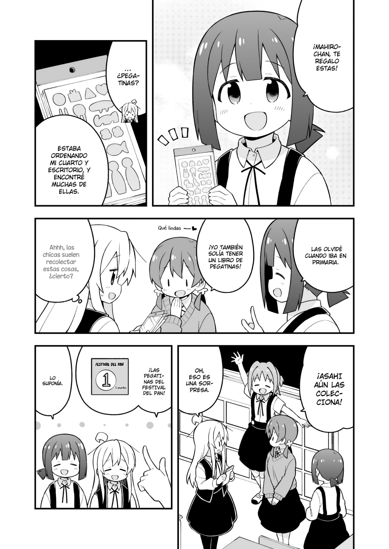 Onii-chan wa Oshimai Capitulo 46: Mahiro y la Coleccion de Pegatinas página 4