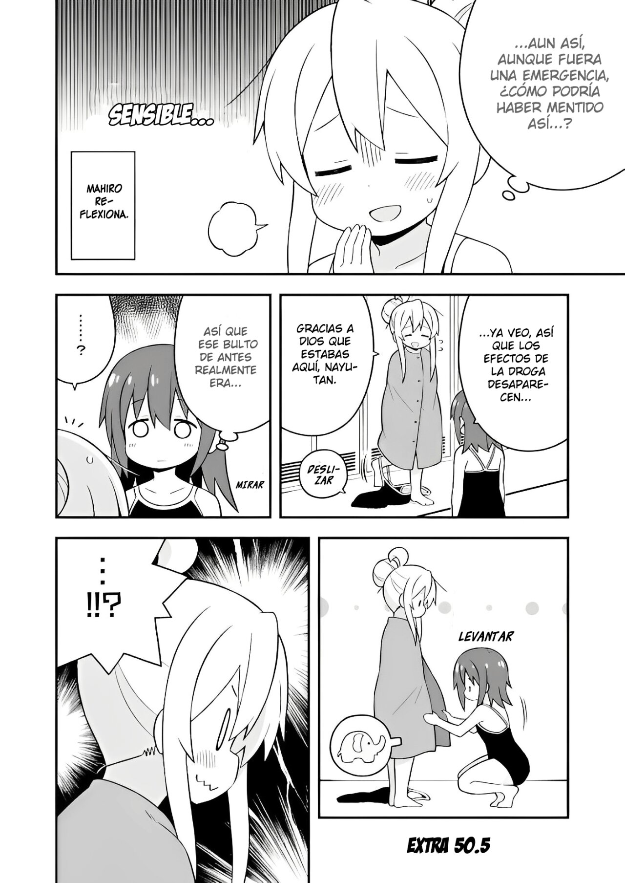 Onii-chan wa Oshimai Capitulo 50.5: curiosidad página 2