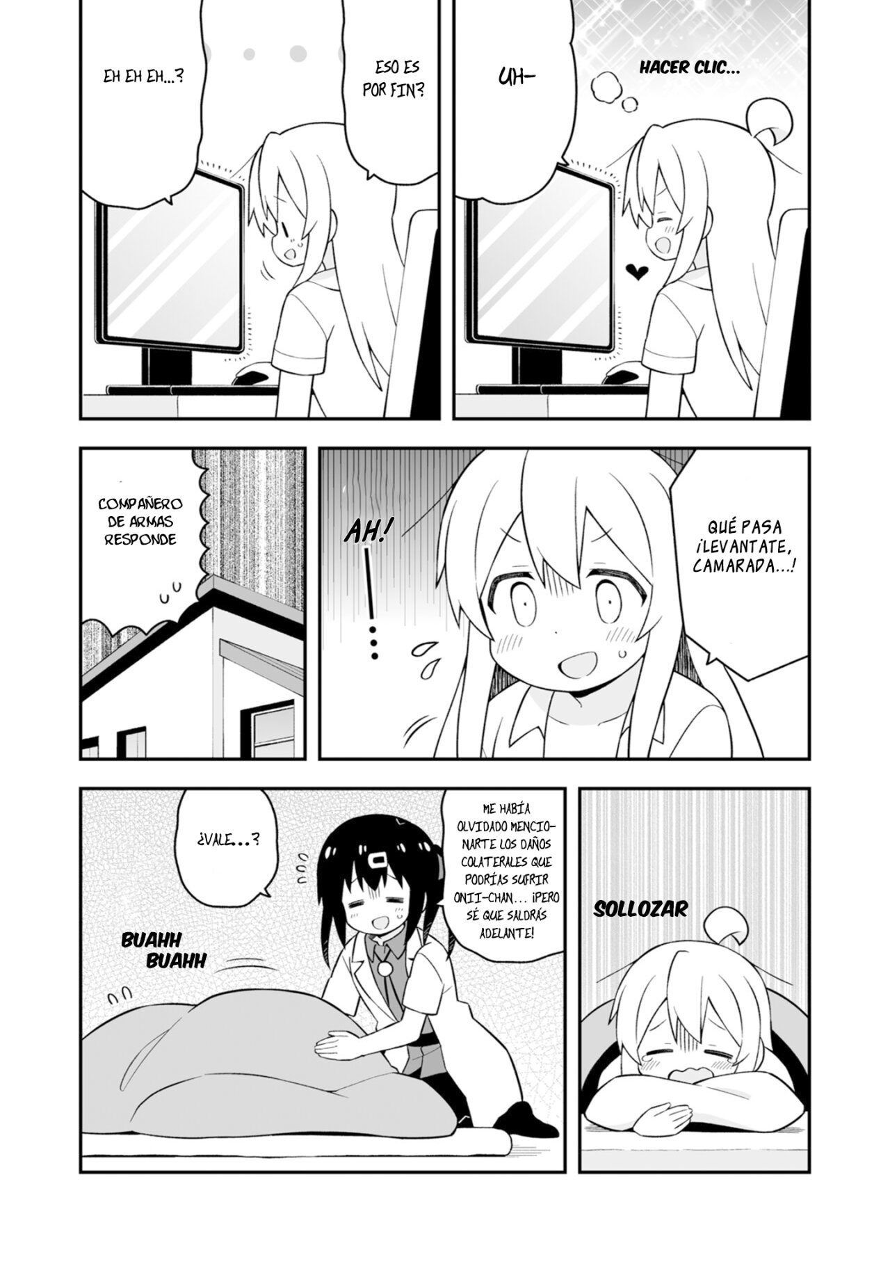 Onii-chan wa Oshimai Capitulo 50.6: Mahiro y el regreso del camarada página 4