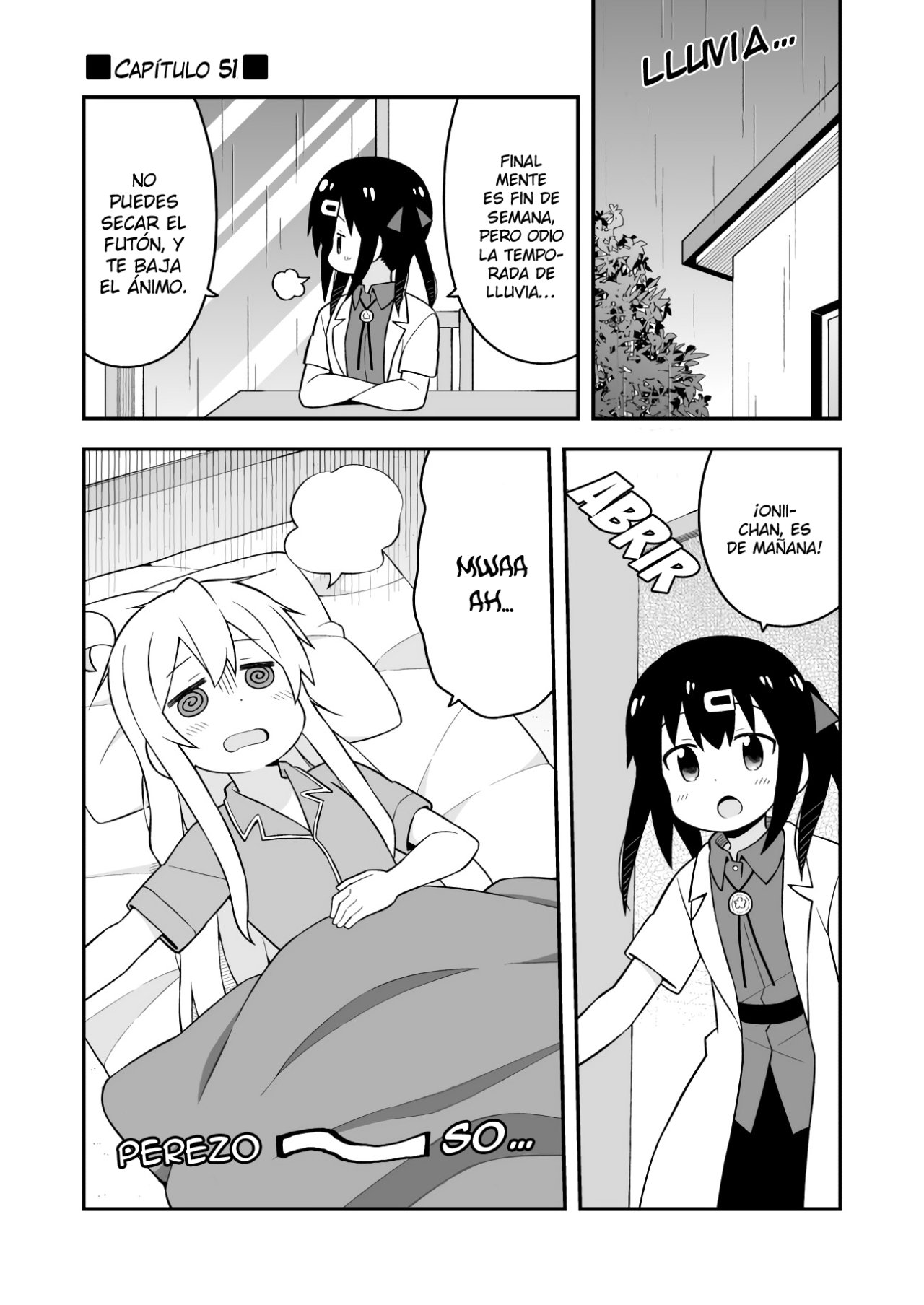 Onii-chan wa Oshimai Capitulo 51: Mahiro y Pasando la Temporada de LLuvia página 2