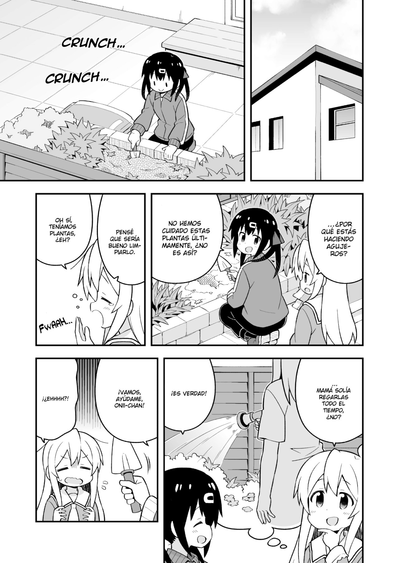 Onii-chan wa Oshimai Capitulo 52: Mahiro y el Pequeño jardín página 4