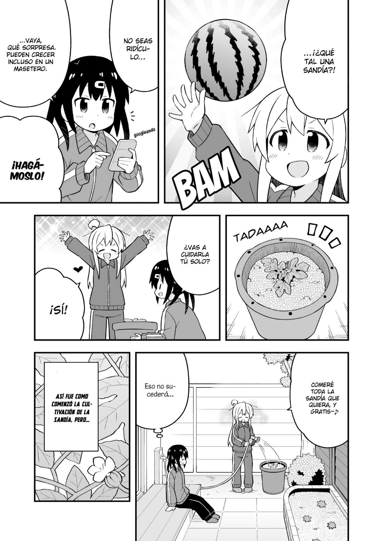 Onii-chan wa Oshimai Capitulo 52: Mahiro y el Pequeño jardín página 8