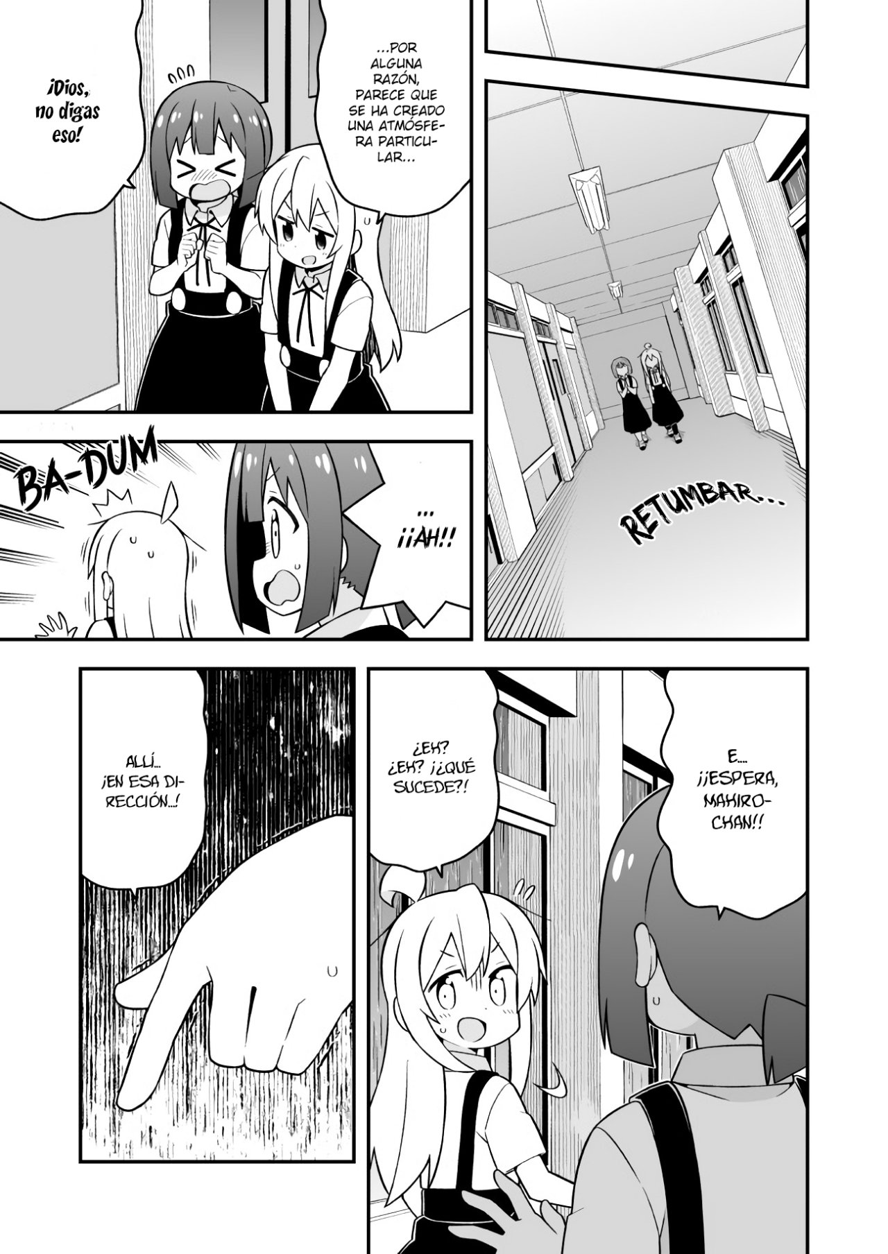 Onii-chan wa Oshimai Capitulo 54: Mahiro y las Historias de Fantasmas de la Escuela. página 7