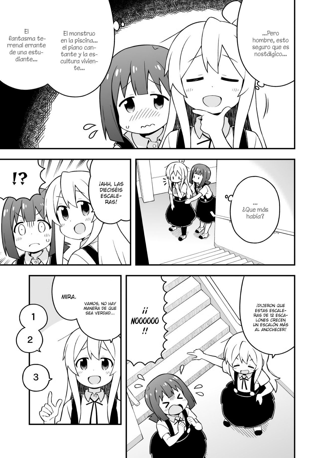 Onii-chan wa Oshimai Capitulo 54: Mahiro y las Historias de Fantasmas de la Escuela. página 9