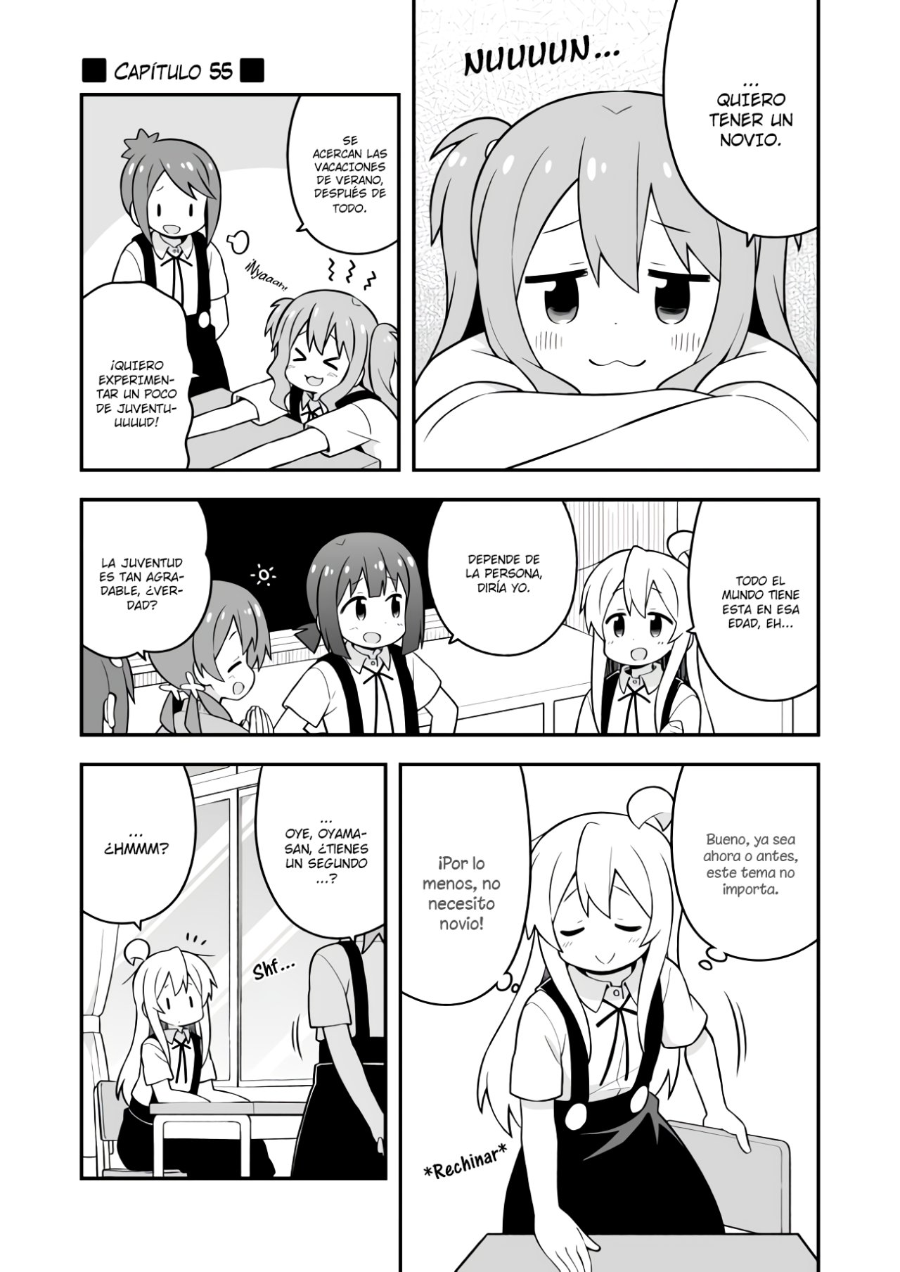 Onii-chan wa Oshimai Capitulo 55: Mahiro y una Aventura de Verano página 2