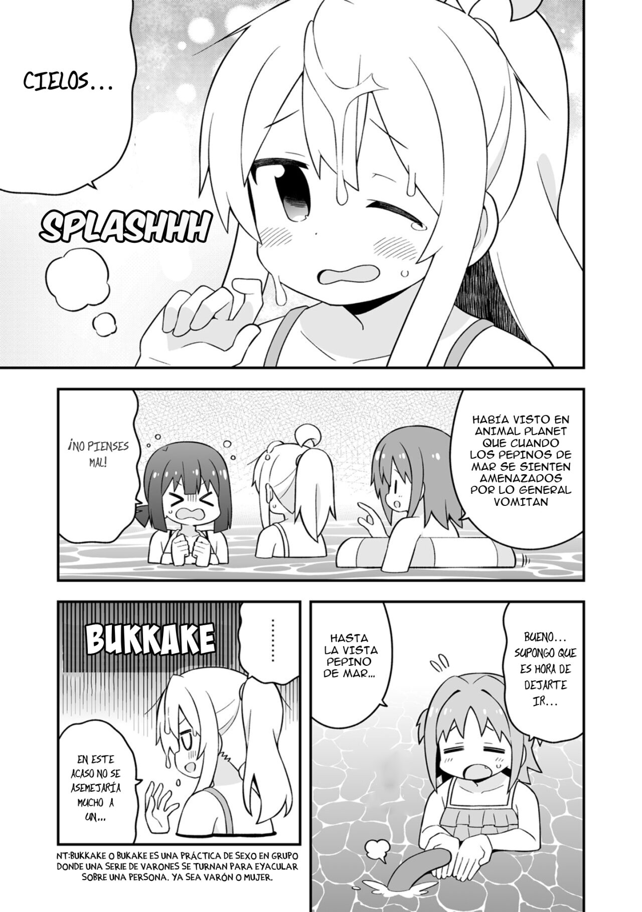 Onii-chan wa Oshimai Capitulo 58.5: Mahiro y el pepino de mar página 4