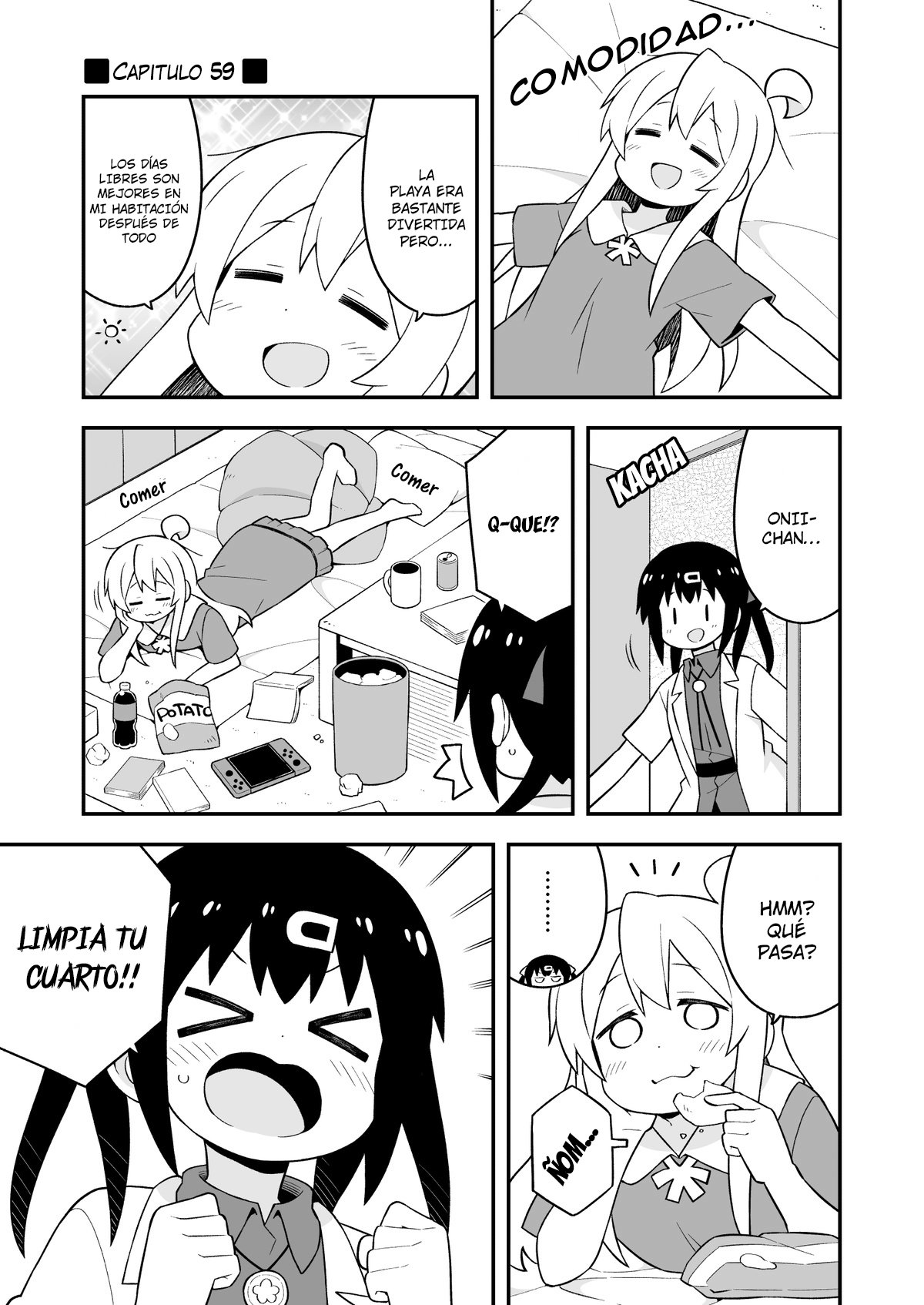 Onii-chan wa Oshimai Capitulo 59: Mahiro y la limpieza de primavera página 2