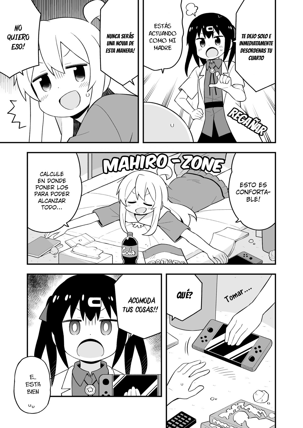 Onii-chan wa Oshimai Capitulo 59: Mahiro y la limpieza de primavera página 4
