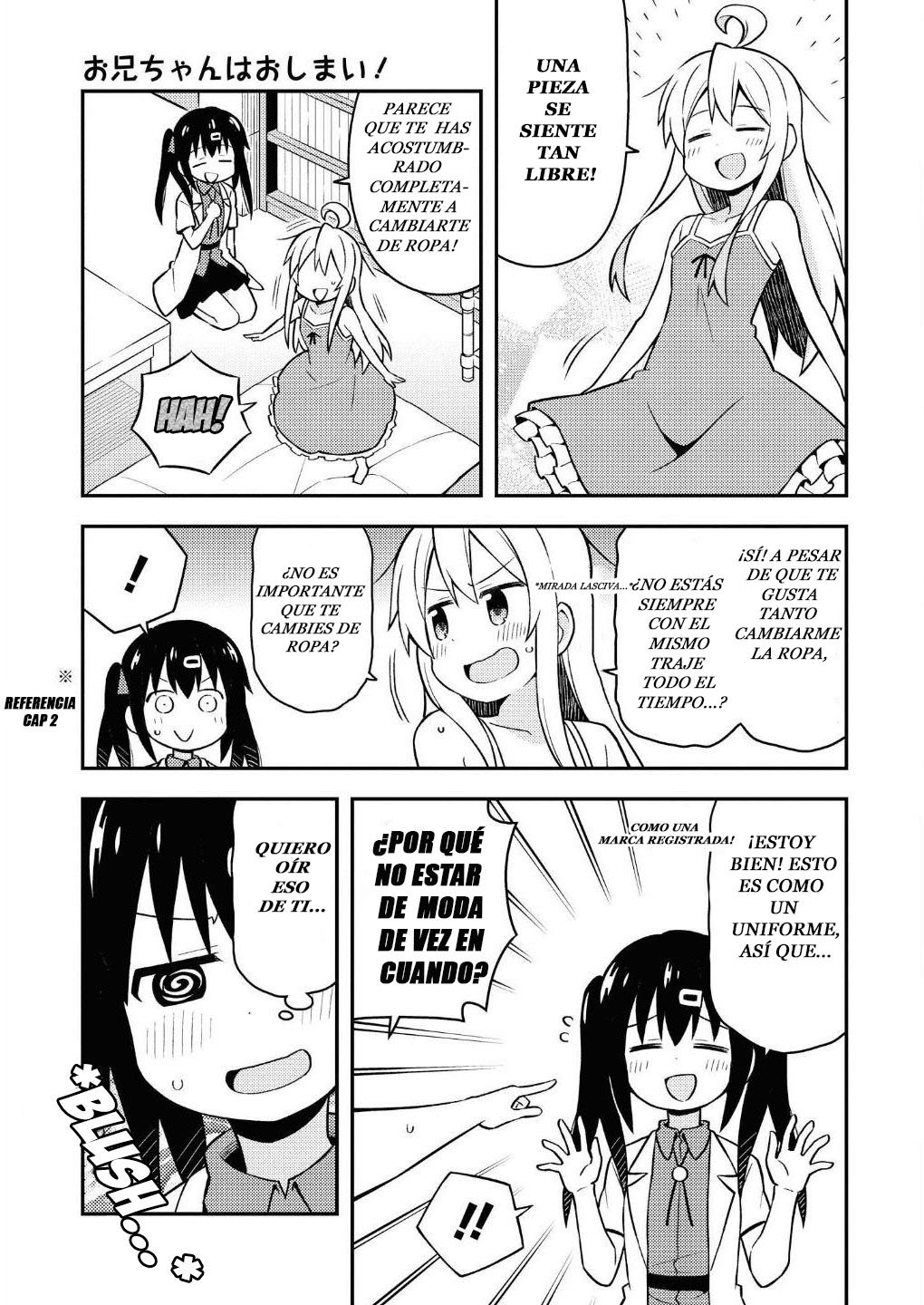 Onii-chan wa Oshimai Capitulo 6.5: mahiro y yendo en circulo página 2