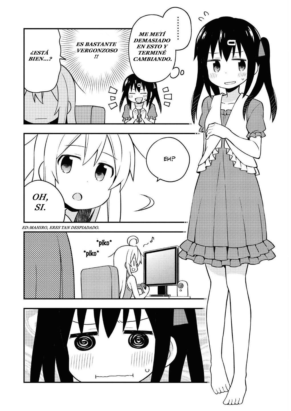 Onii-chan wa Oshimai Capitulo 6.5: mahiro y yendo en circulo página 3