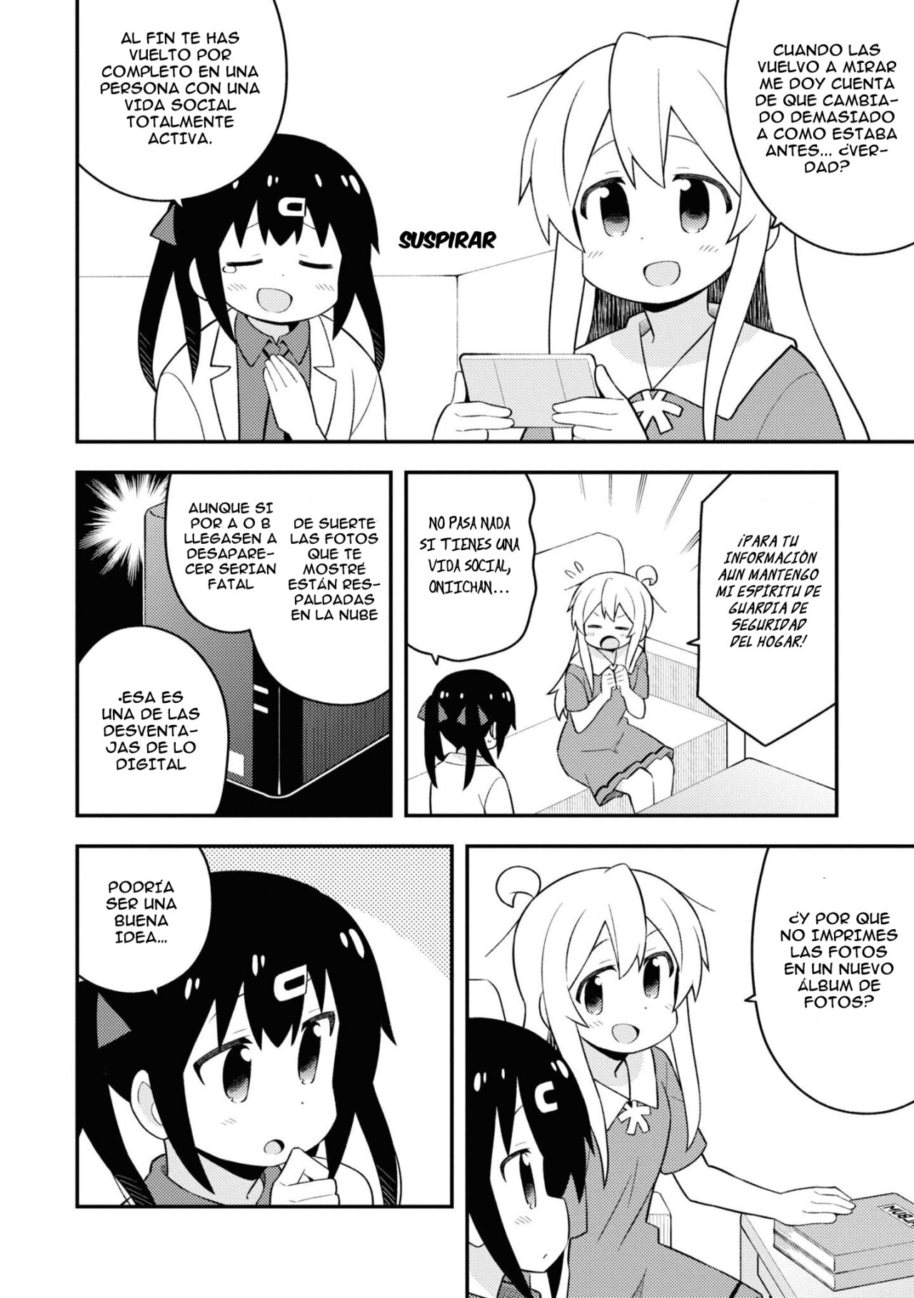 Onii-chan wa Oshimai Capitulo 60.5: Mahiro y el album de fotos página 8