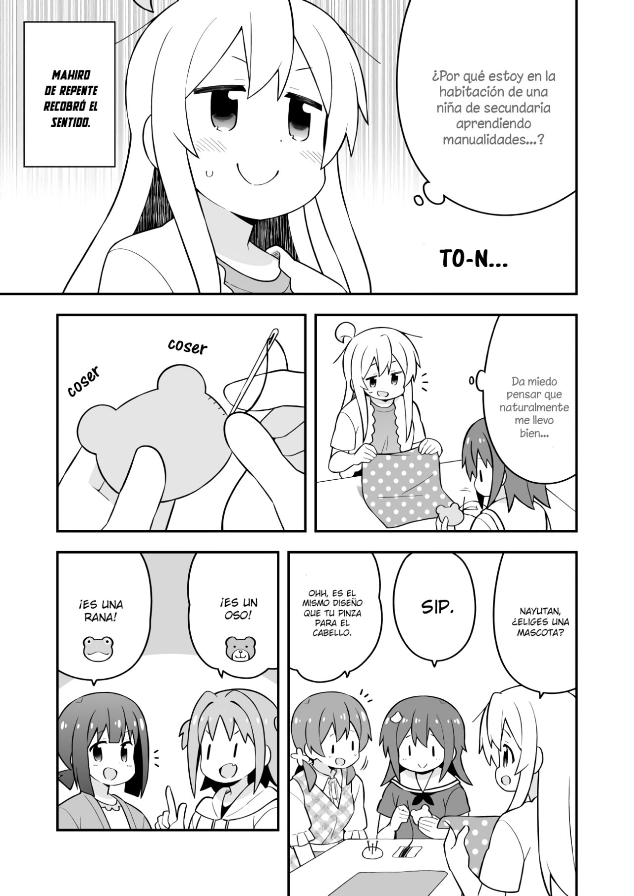 Onii-chan wa Oshimai Capitulo 60: Mahiro y la tarea de verano página 10