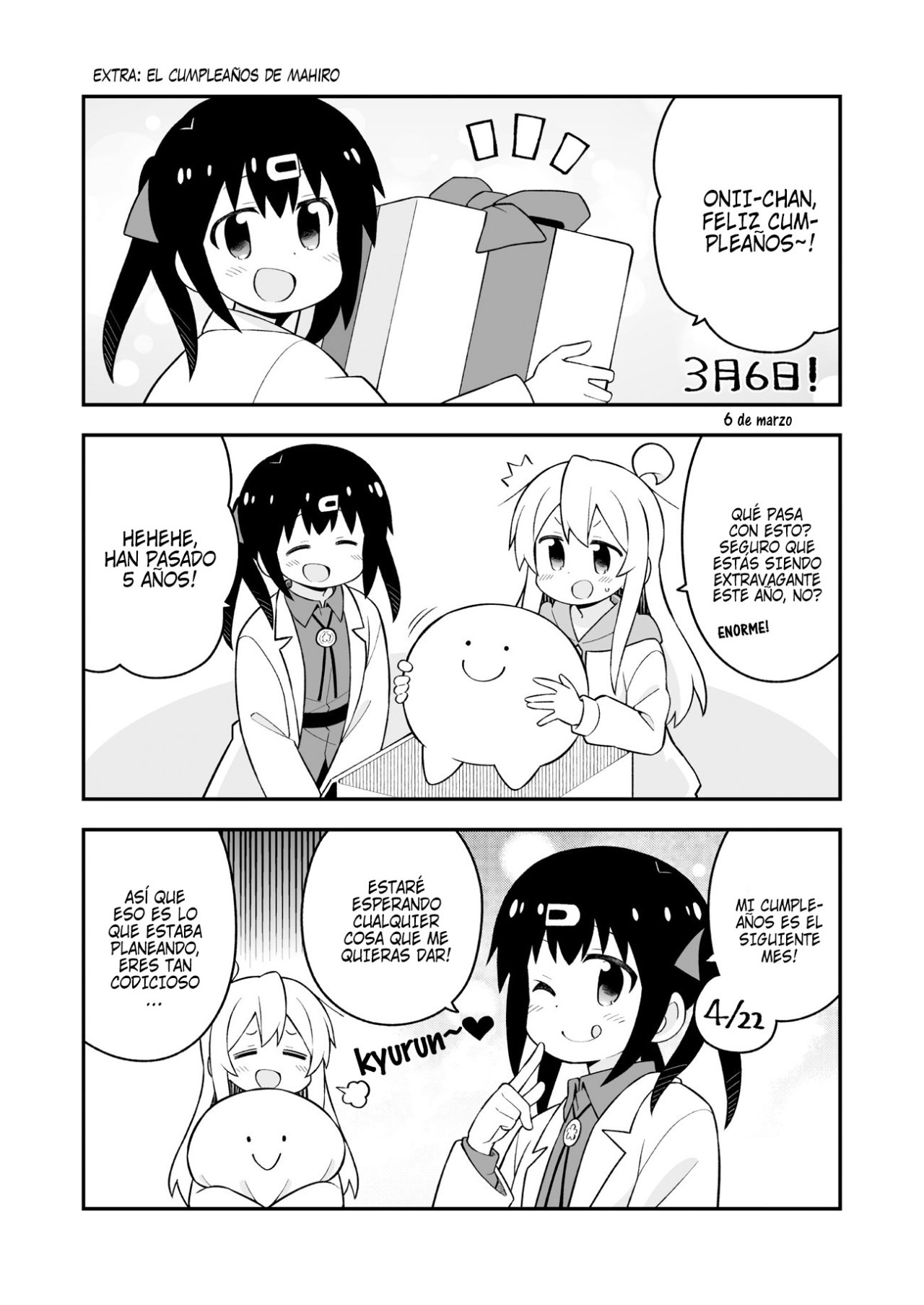 Onii-chan wa Oshimai Capitulo 62: Mahiro y el Debut del 2do Semestre página 2