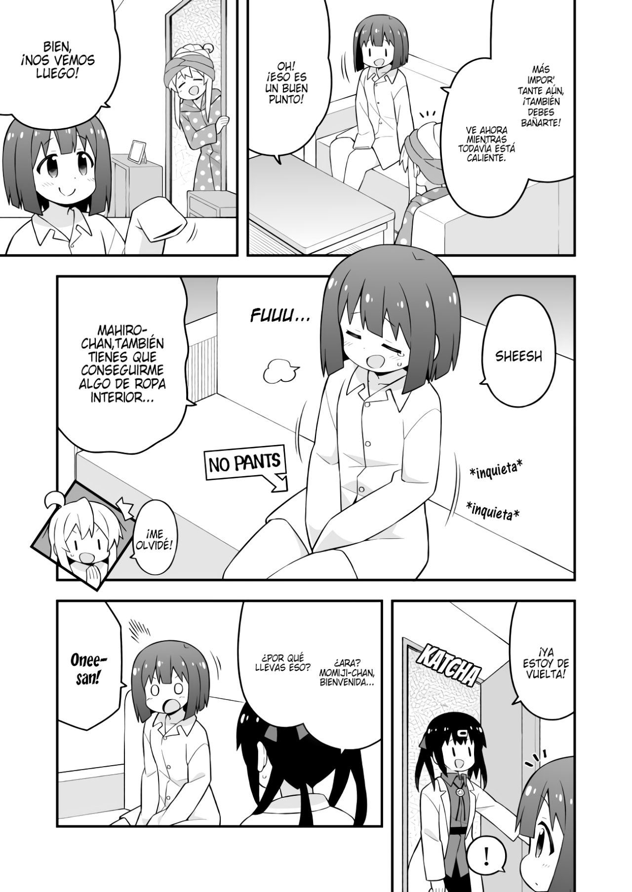 Onii-chan wa Oshimai Capitulo 63: Mahiro Y quedarse a dormir por la lluvia página 10