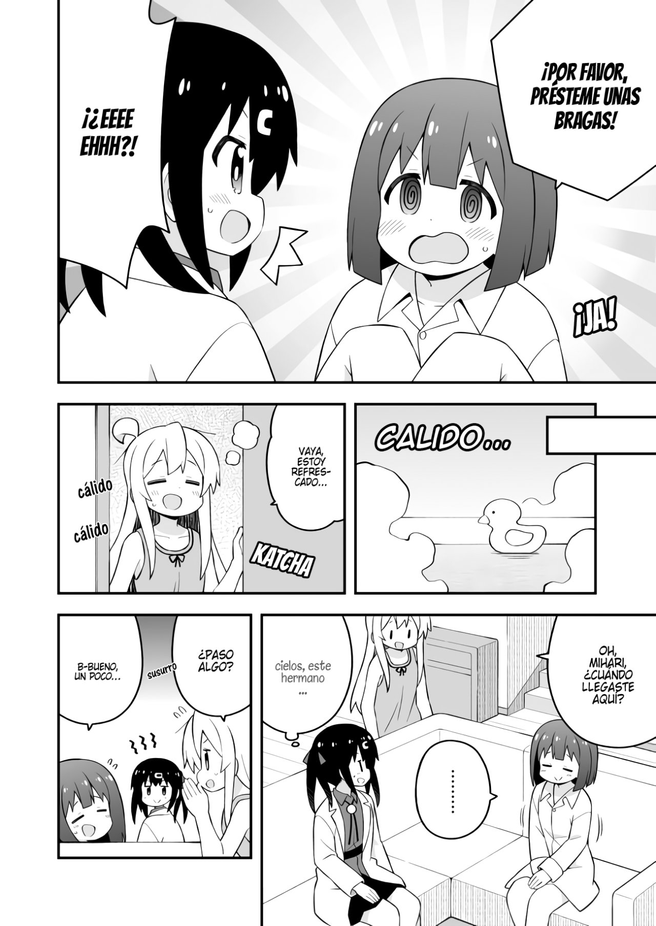 Onii-chan wa Oshimai Capitulo 63: Mahiro Y quedarse a dormir por la lluvia página 11