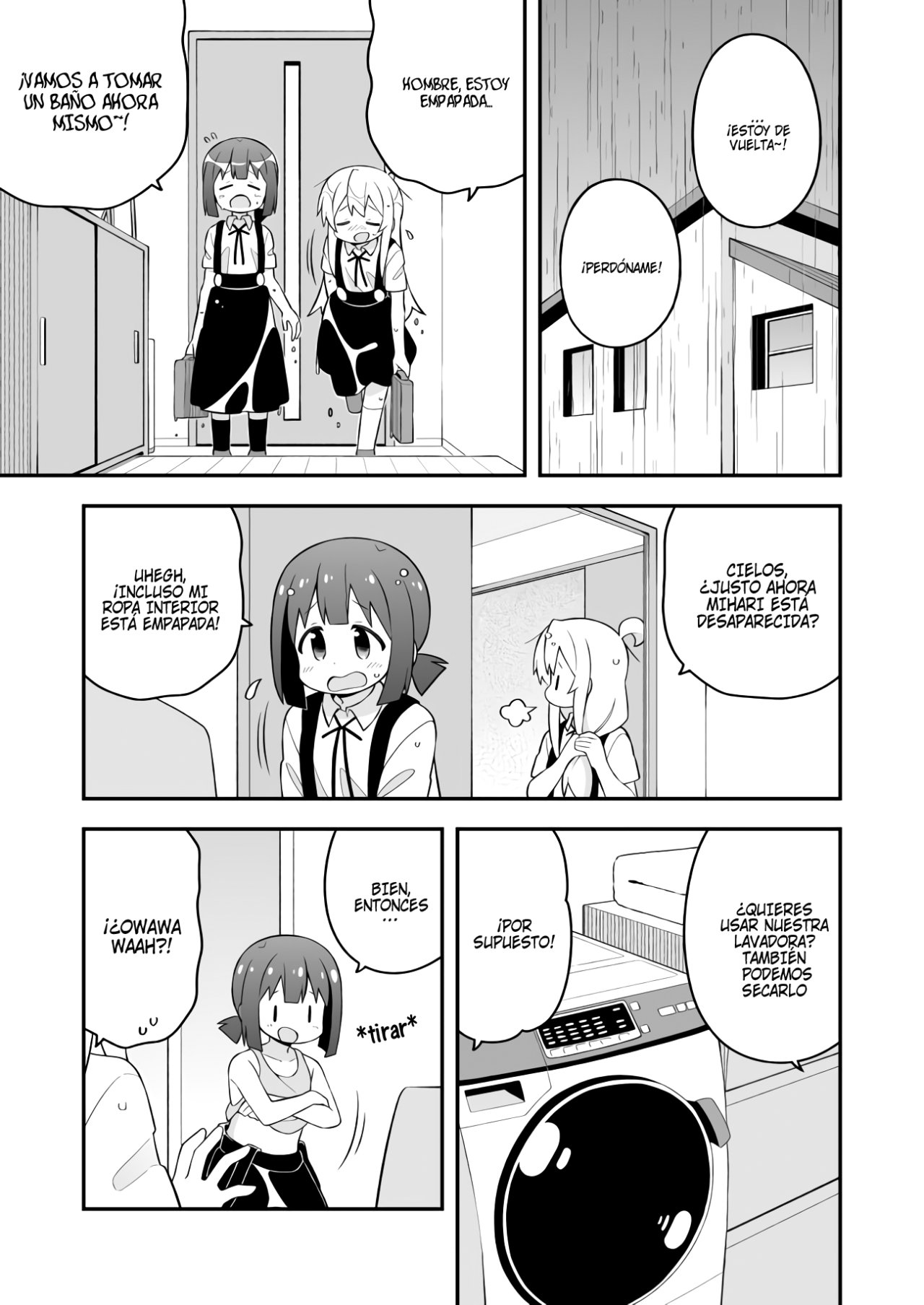 Onii-chan wa Oshimai Capitulo 63: Mahiro Y quedarse a dormir por la lluvia página 6