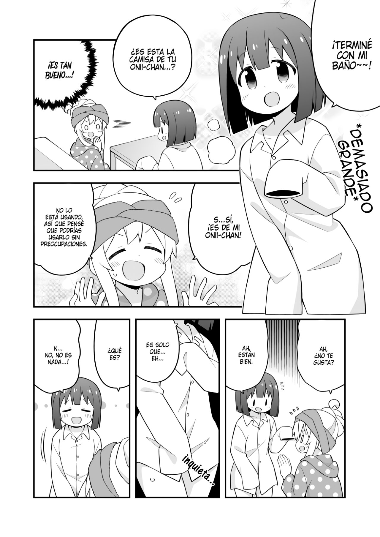 Onii-chan wa Oshimai Capitulo 63: Mahiro Y quedarse a dormir por la lluvia página 9