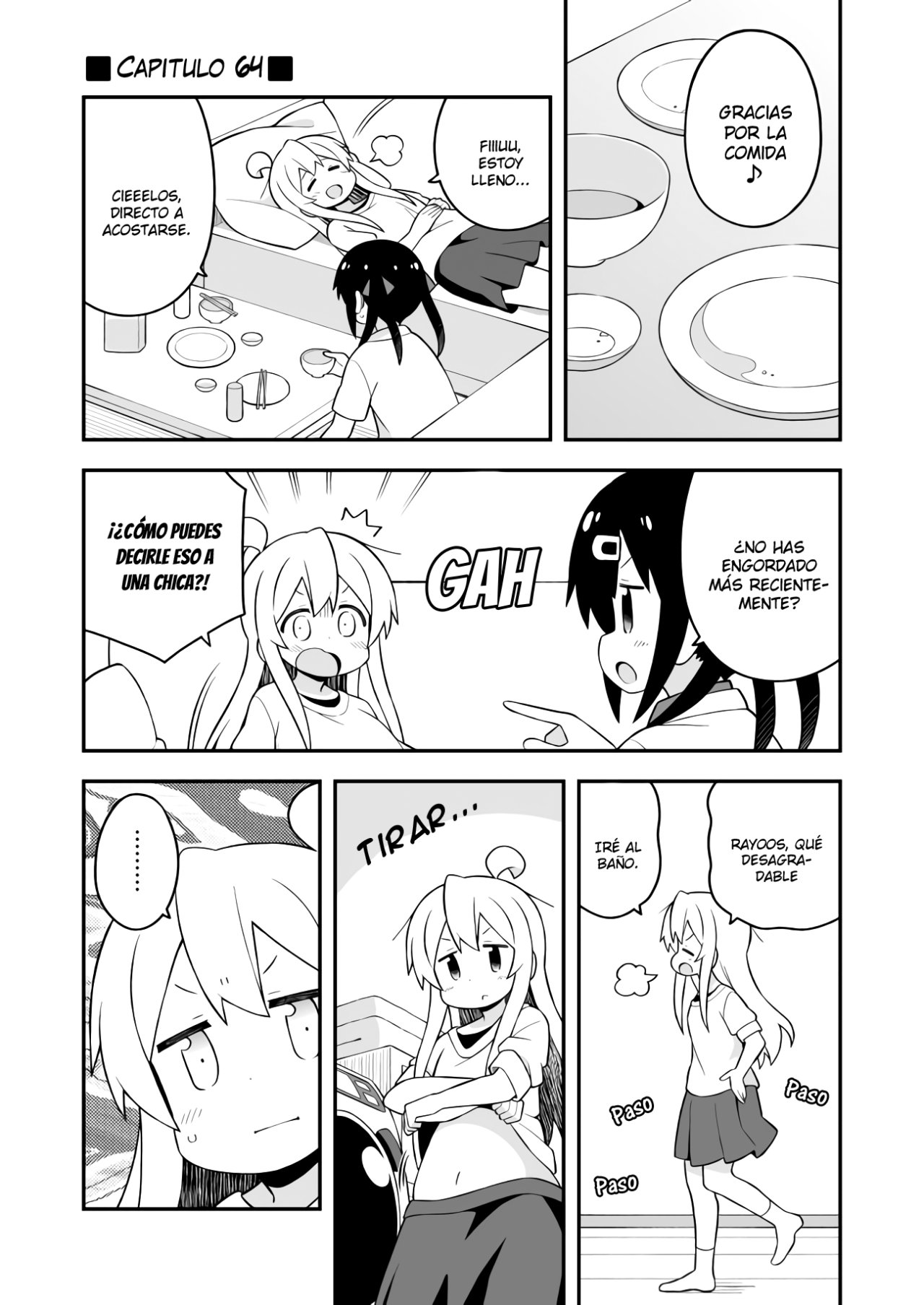 Onii-chan wa Oshimai Capitulo 64: Mahiro y una dieta saludable página 3