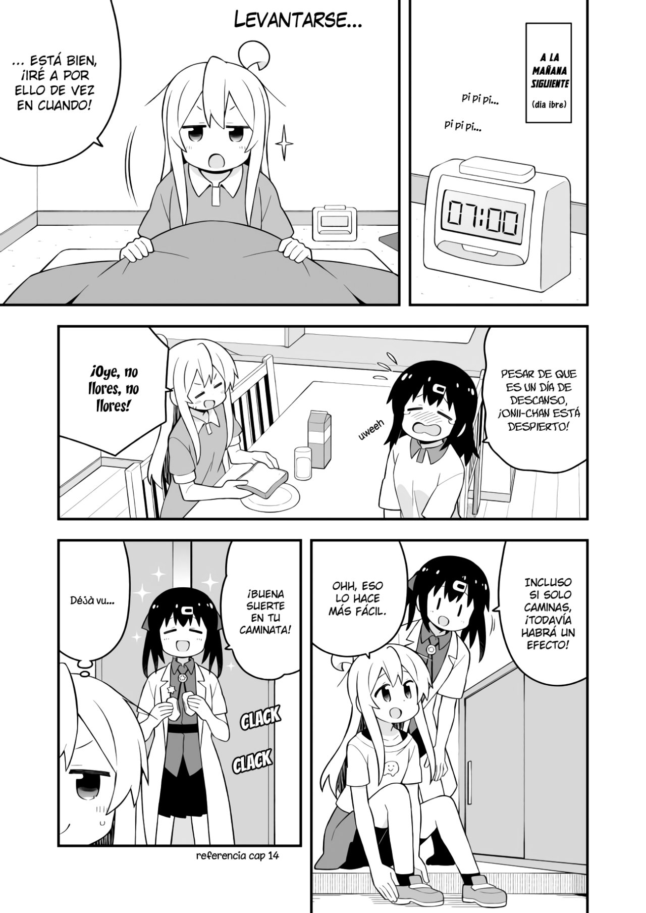 Onii-chan wa Oshimai Capitulo 64: Mahiro y una dieta saludable página 7