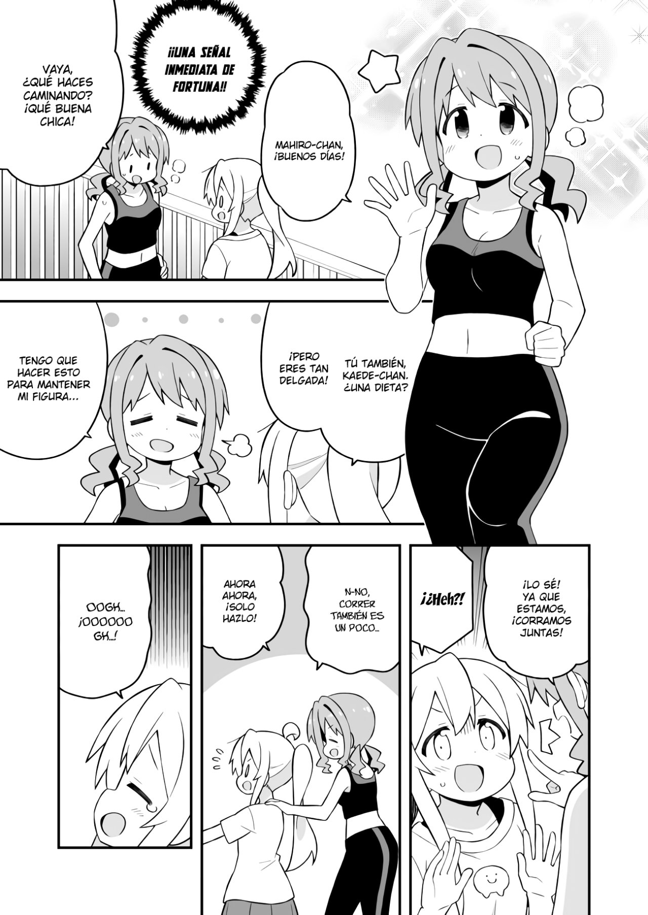 Onii-chan wa Oshimai Capitulo 64: Mahiro y una dieta saludable página 9