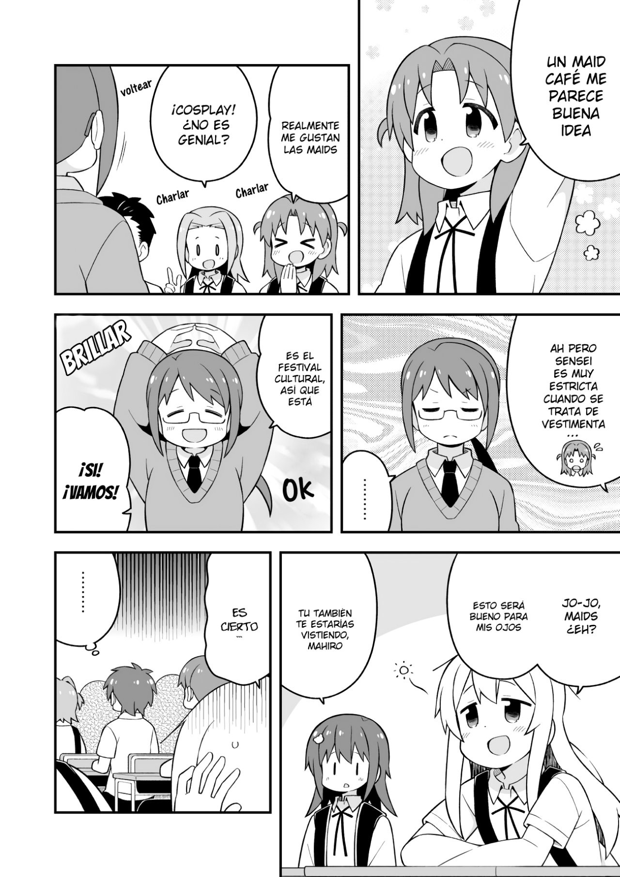 Onii-chan wa Oshimai Capitulo 65: Mahiro y el Tentador Festiva Cultural(Parte 1) página 5