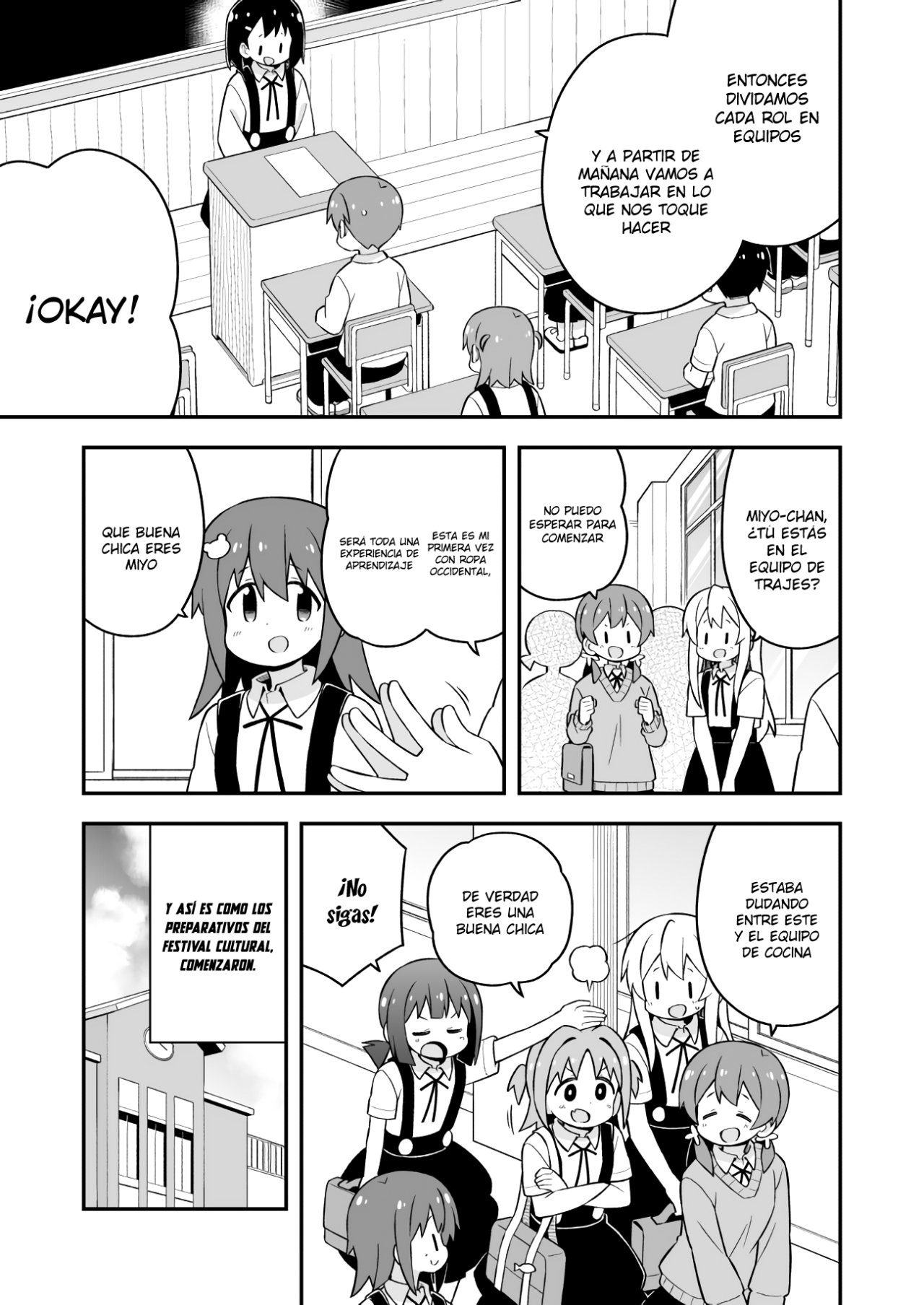 Onii-chan wa Oshimai Capitulo 65: Mahiro y el Tentador Festiva Cultural(Parte 1) página 8