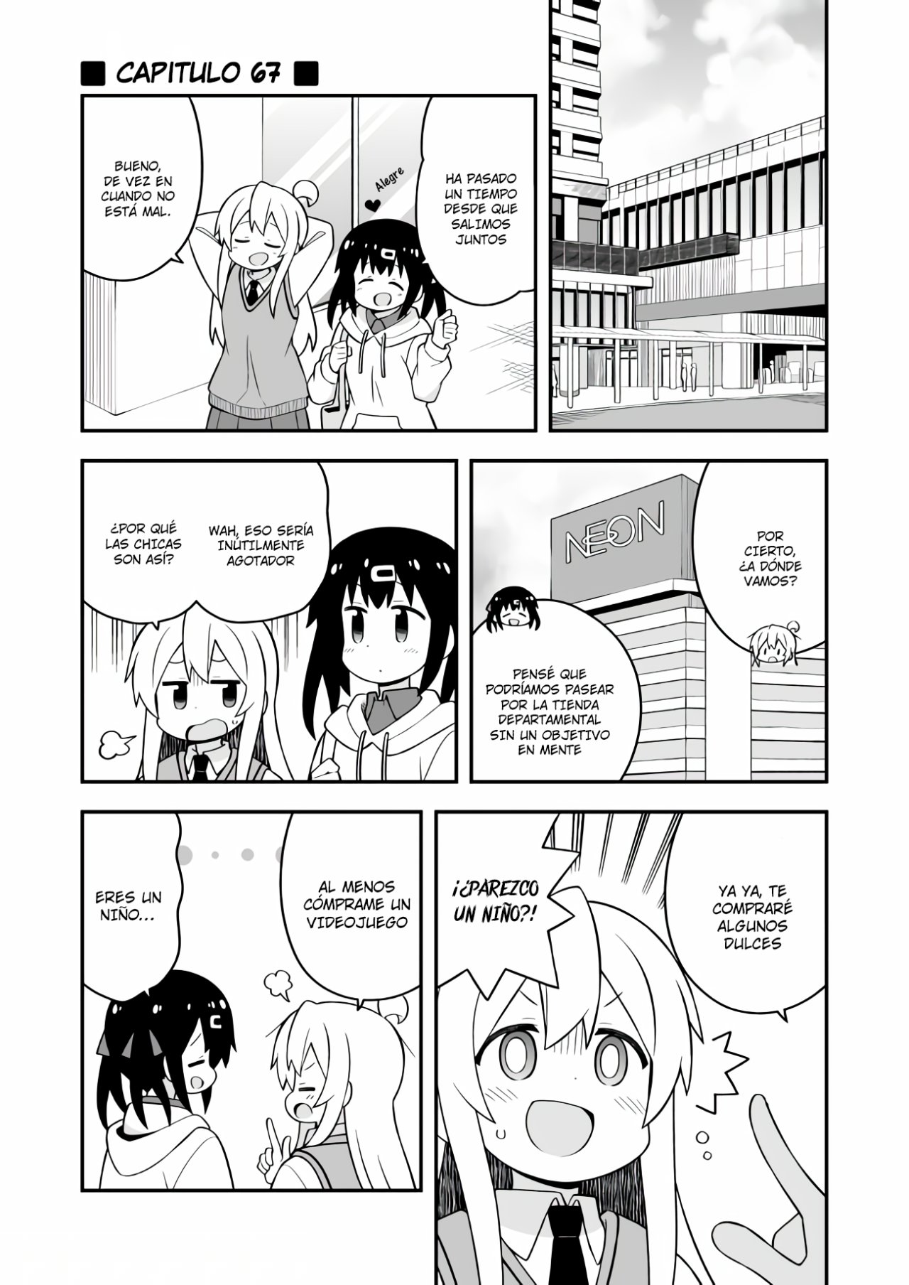 Onii-chan wa Oshimai Capitulo 67: Mahiro y el Orgullo Masculino página 2