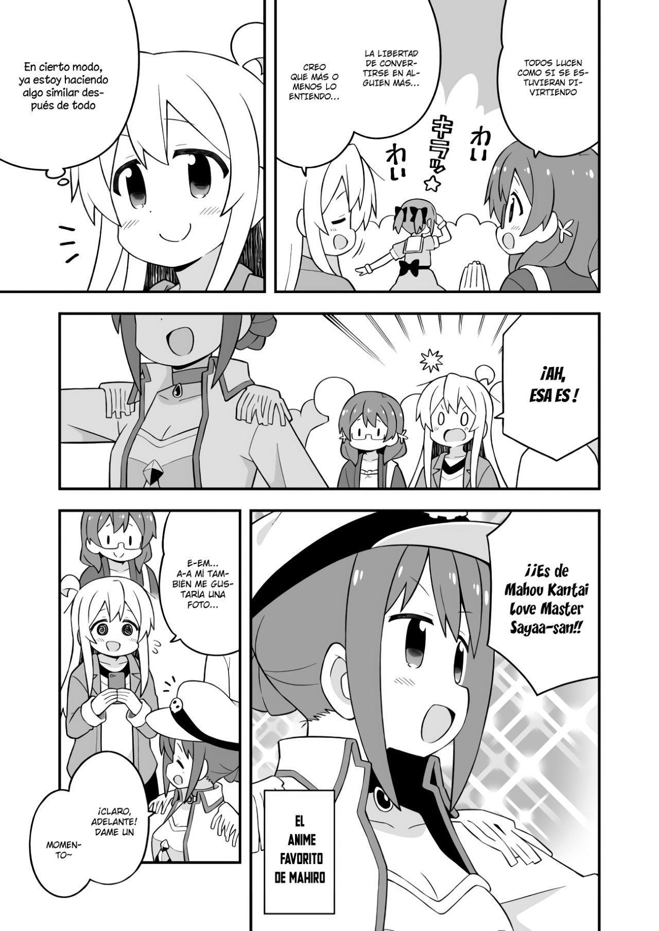 Onii-chan wa Oshimai Capitulo 68: Mahiro y el Mundo de Aficiones página 8
