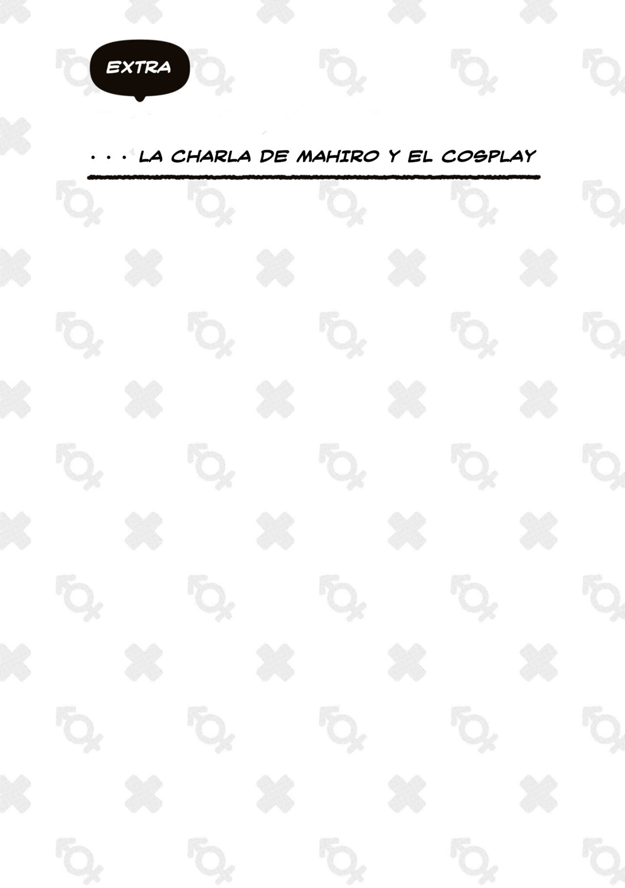 Onii-chan wa Oshimai Capitulo 70.5: la charla de Mahiro y los cosplay página 2