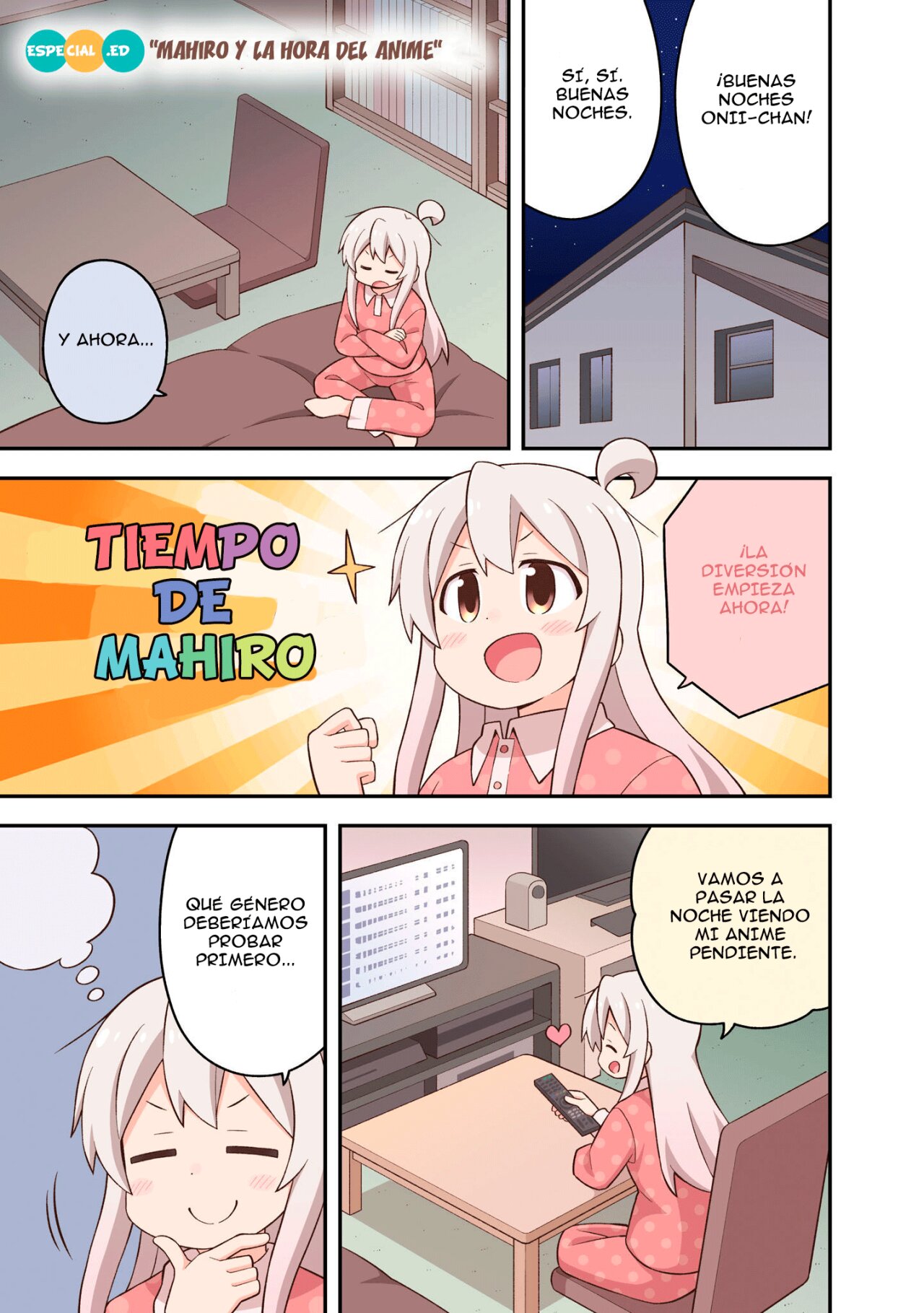 Onii-chan wa Oshimai Capitulo 70.8: Volume 7 Extras página 3