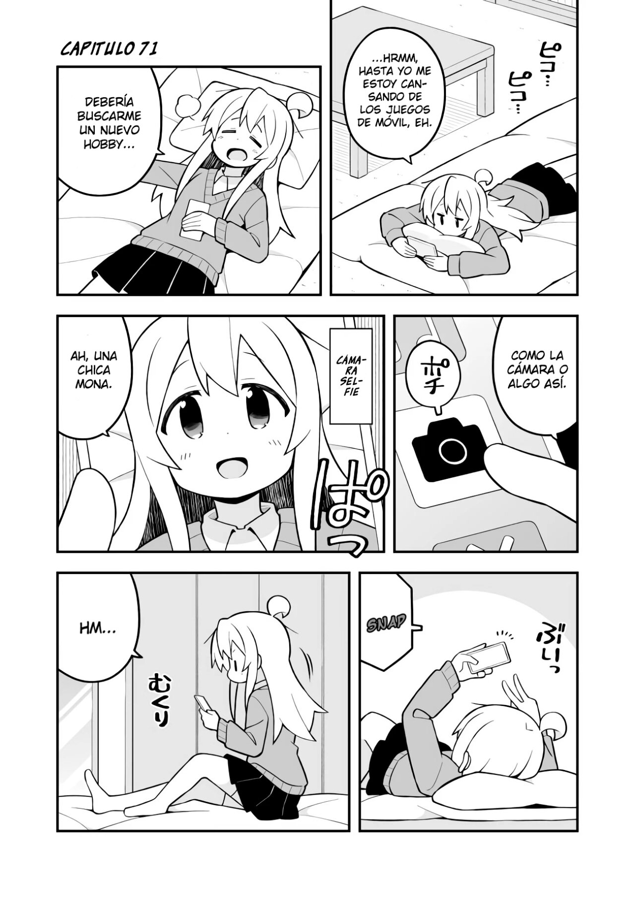 Onii-chan wa Oshimai Capitulo 71: Mahiro y el boom de las Selfies página 2