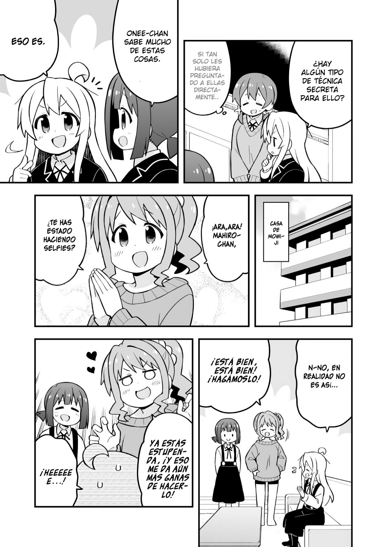 Onii-chan wa Oshimai Capitulo 71: Mahiro y el boom de las Selfies página 8