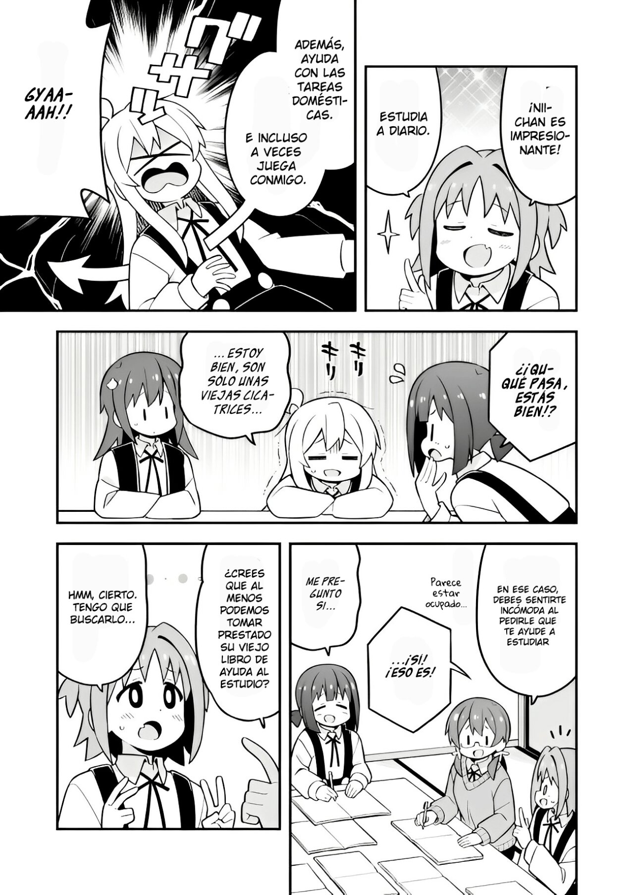 Onii-chan wa Oshimai Capitulo 73 página 10