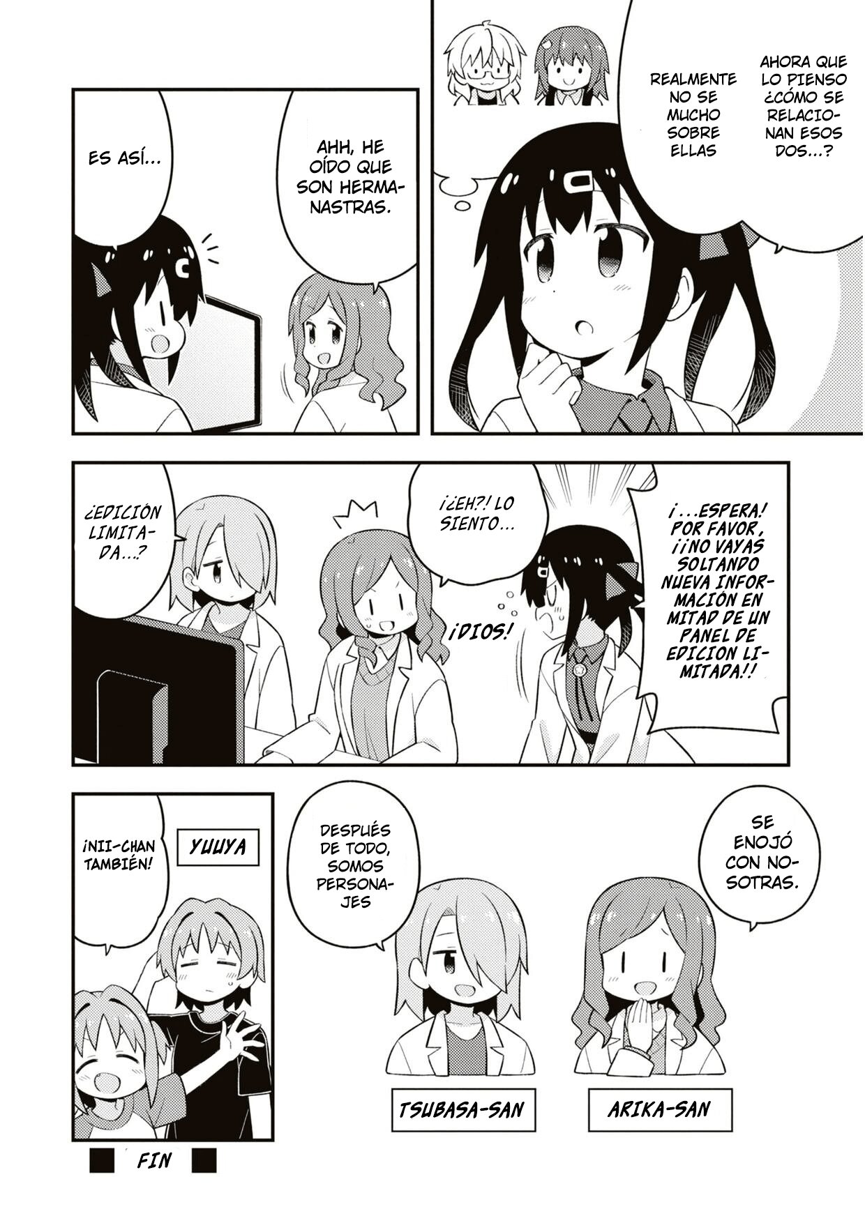 Onii-chan wa Oshimai Capitulo 74.1: Volumen 7 Folleto especial página 20