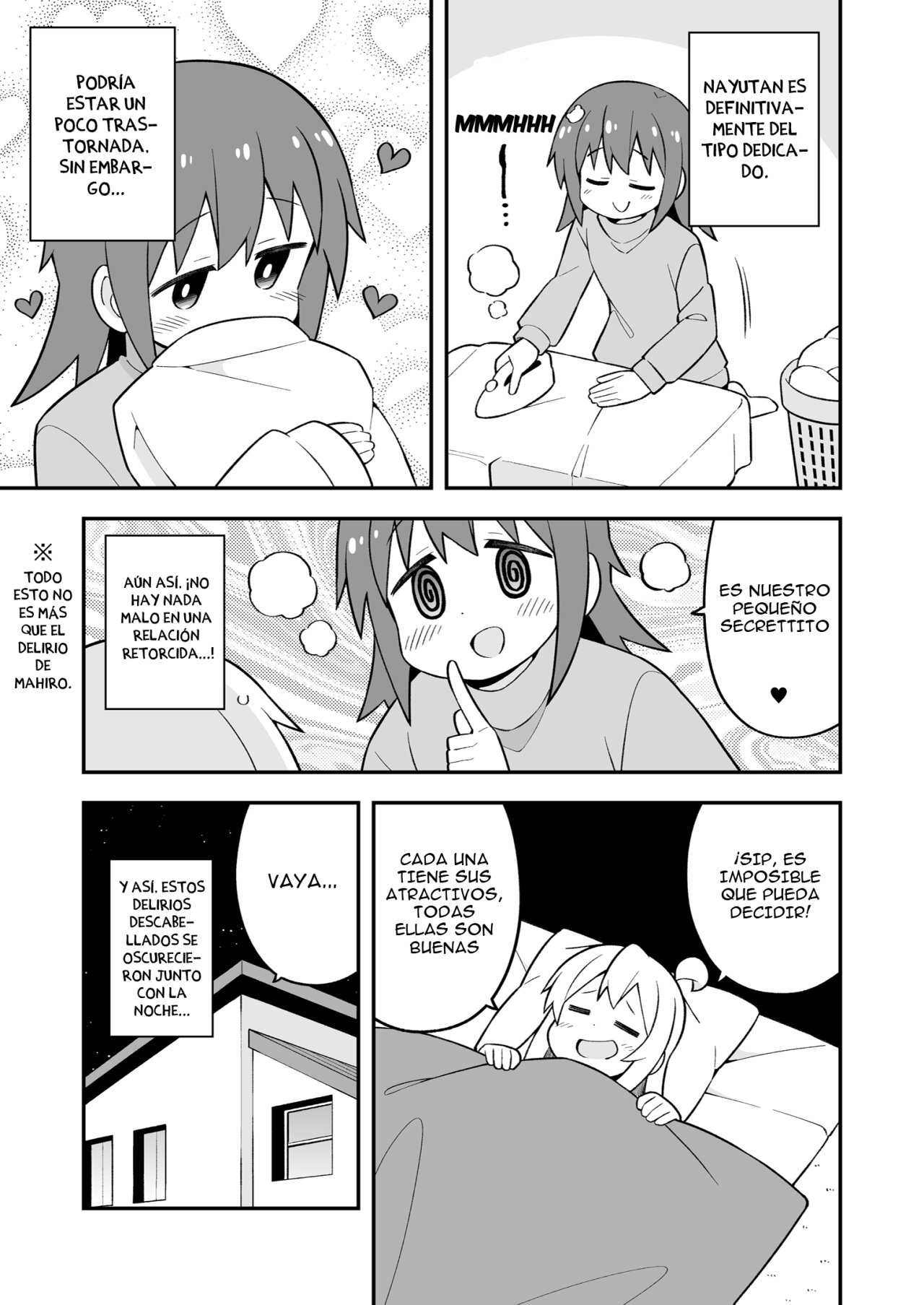 Onii-chan wa Oshimai Capitulo 75.8: Mahiro y el harem página 6