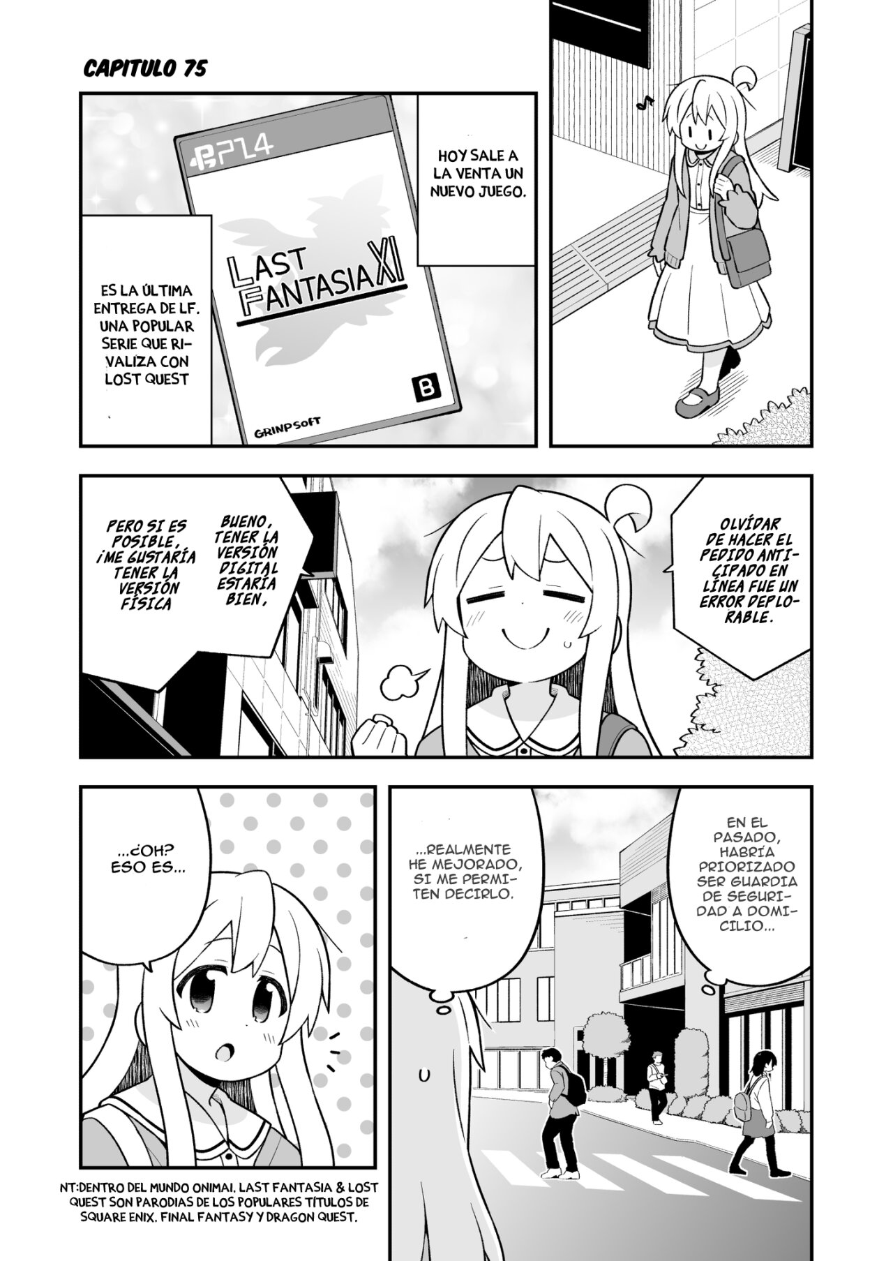 Onii-chan wa Oshimai Capitulo 75: Mahiro la mujer diabolica página 3