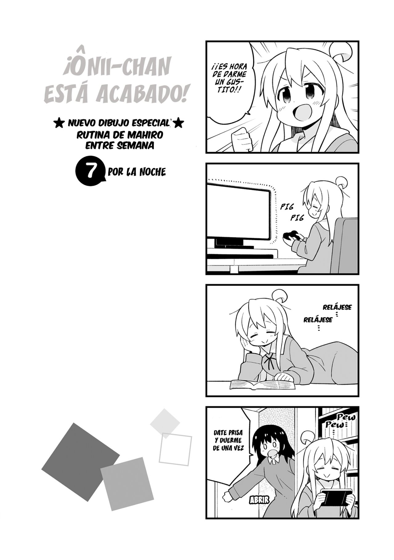 Onii-chan wa Oshimai Capitulo 76.1: Extras Omnibus 7-8-9-10-11-12 página 24