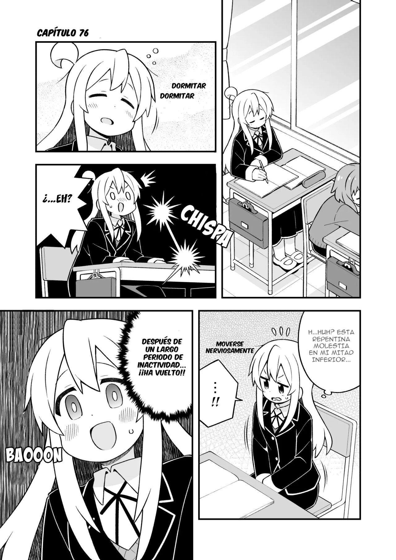 Onii-chan wa Oshimai Capitulo 76: Mahiro y una llamada de atencion página 2