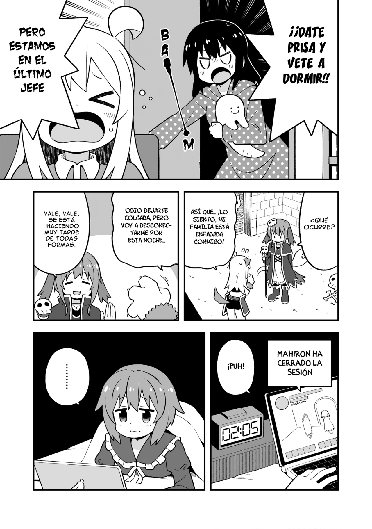Onii-chan wa Oshimai Capitulo 78: Mahiro y los MMORPG de nuevo página 9