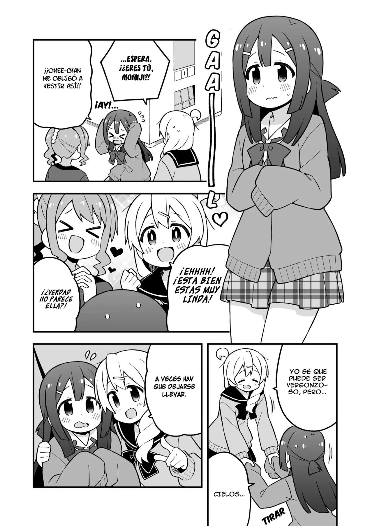 Onii-chan wa Oshimai Capitulo 79: Mahiro y la banda gal página 12