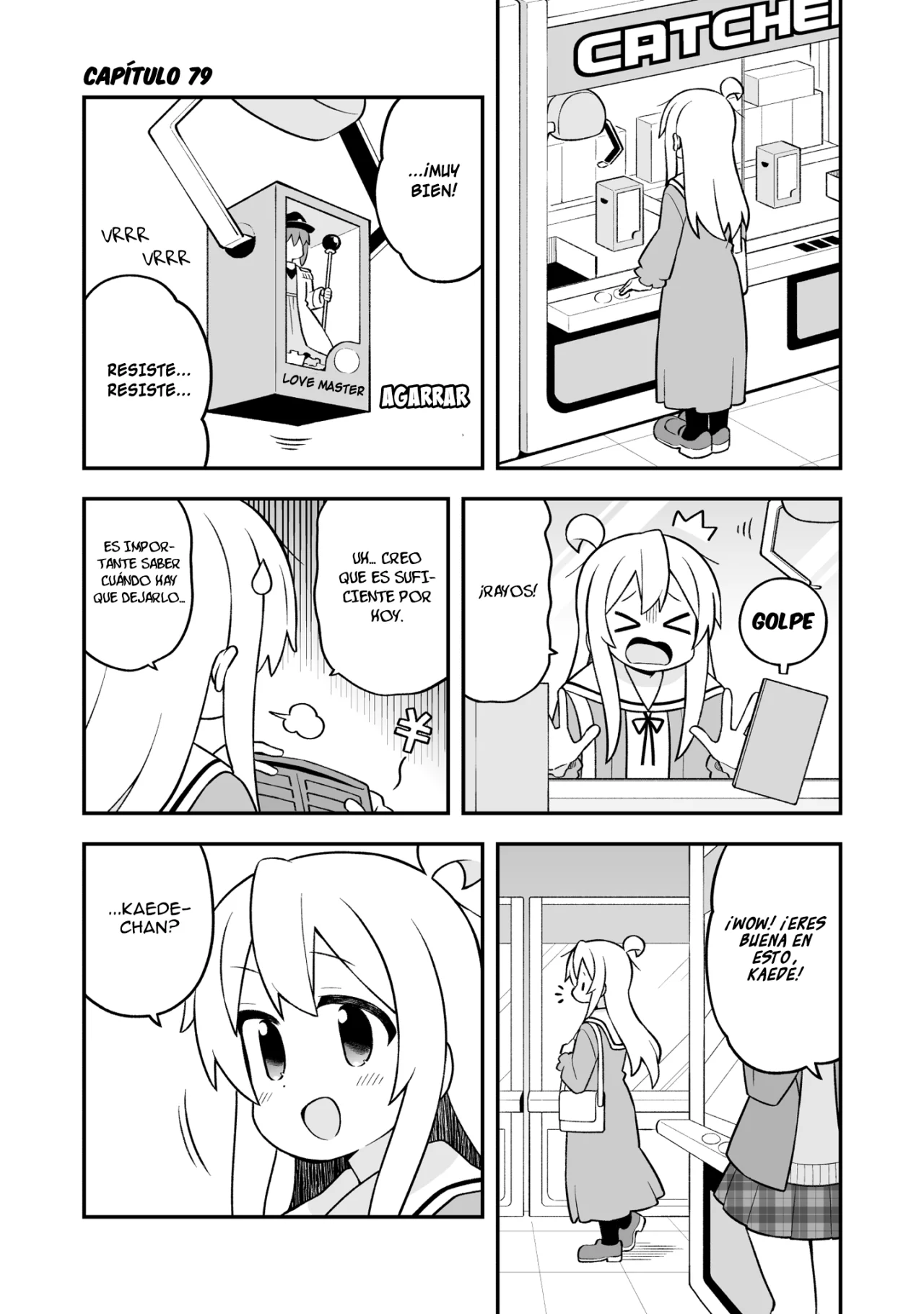 Onii-chan wa Oshimai Capitulo 79: Mahiro y la banda gal página 2