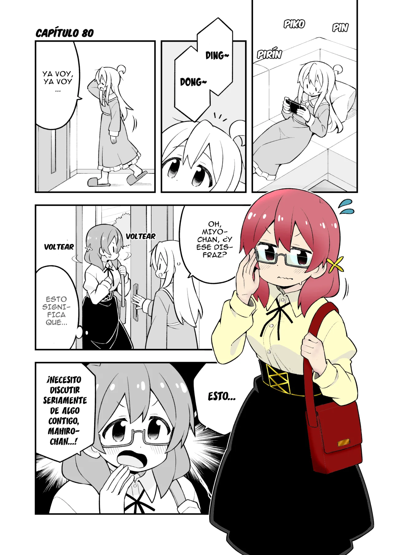 Onii-chan wa Oshimai Capitulo 80: Capitulo 80: Mahiro y la reunión secreta página 2